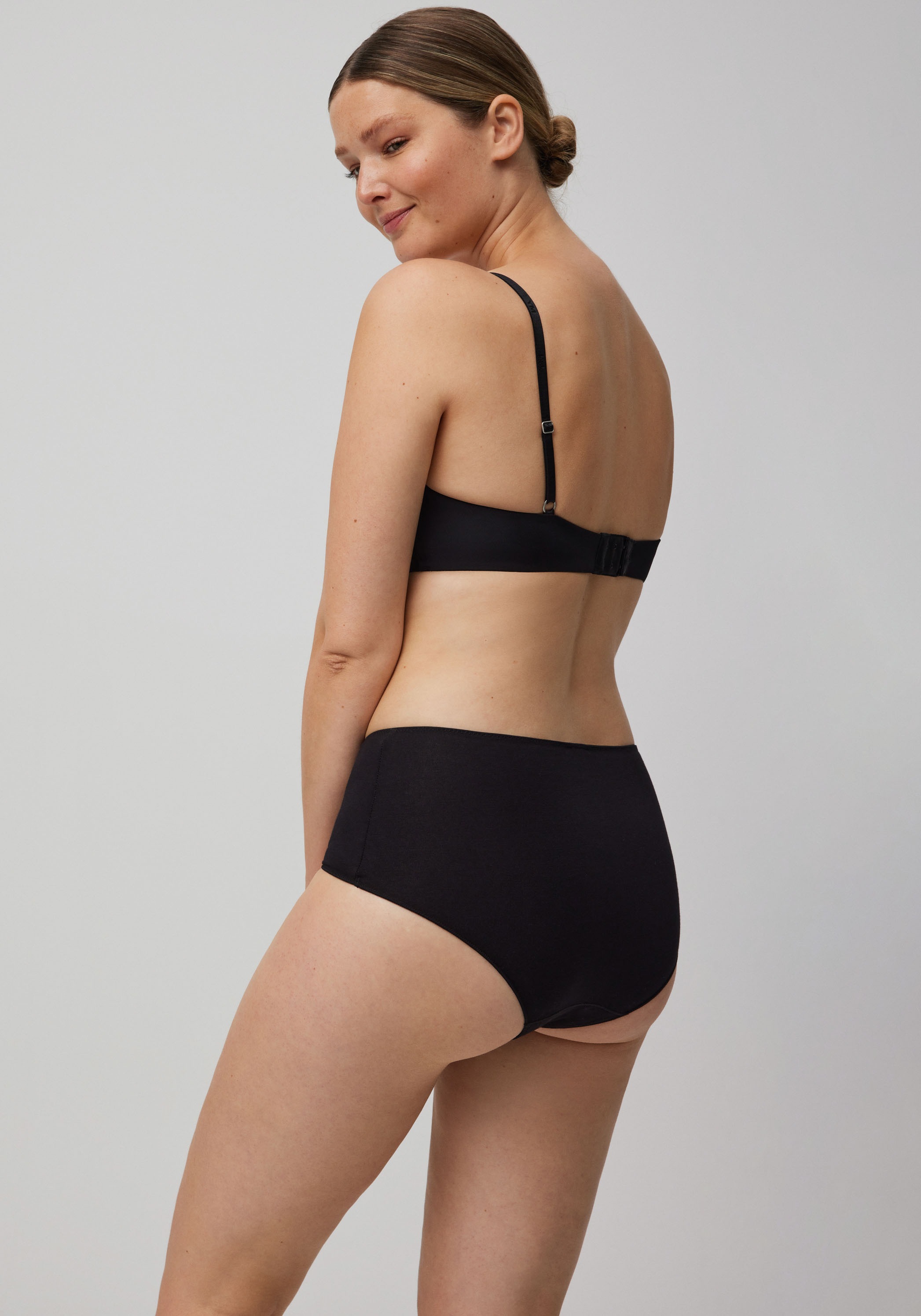 YSABEL MORA Maxislip »BASIC COLLECTION COTTON WITH LACE«, (3er Pack), mit romantischem Touch durch Spitzen-Applikationen