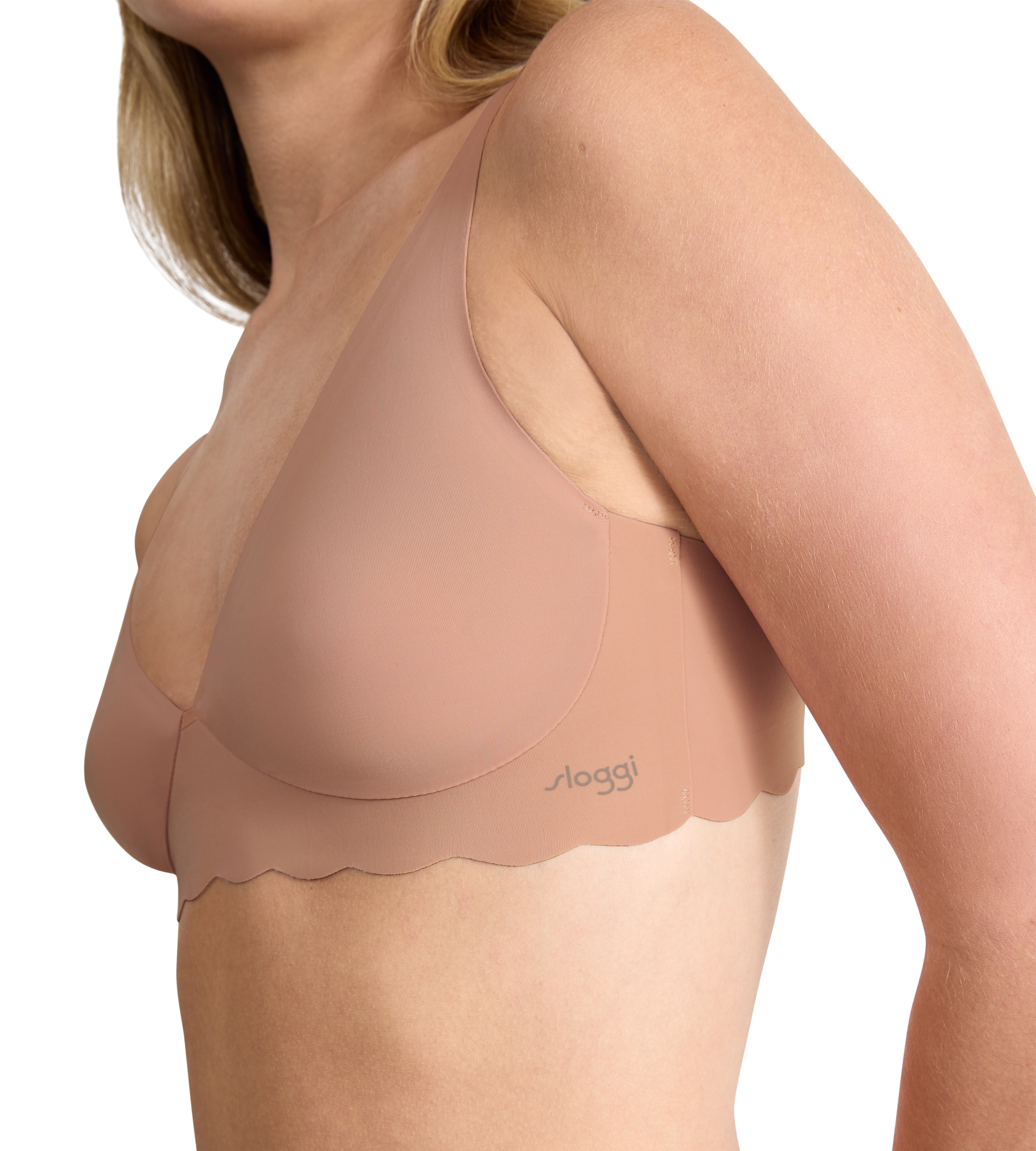 sloggi Soft-BH »ZERO Microfibre 2.0«, ohne Bügel, Microfaser, gepolsterte Cups, ultraleicht