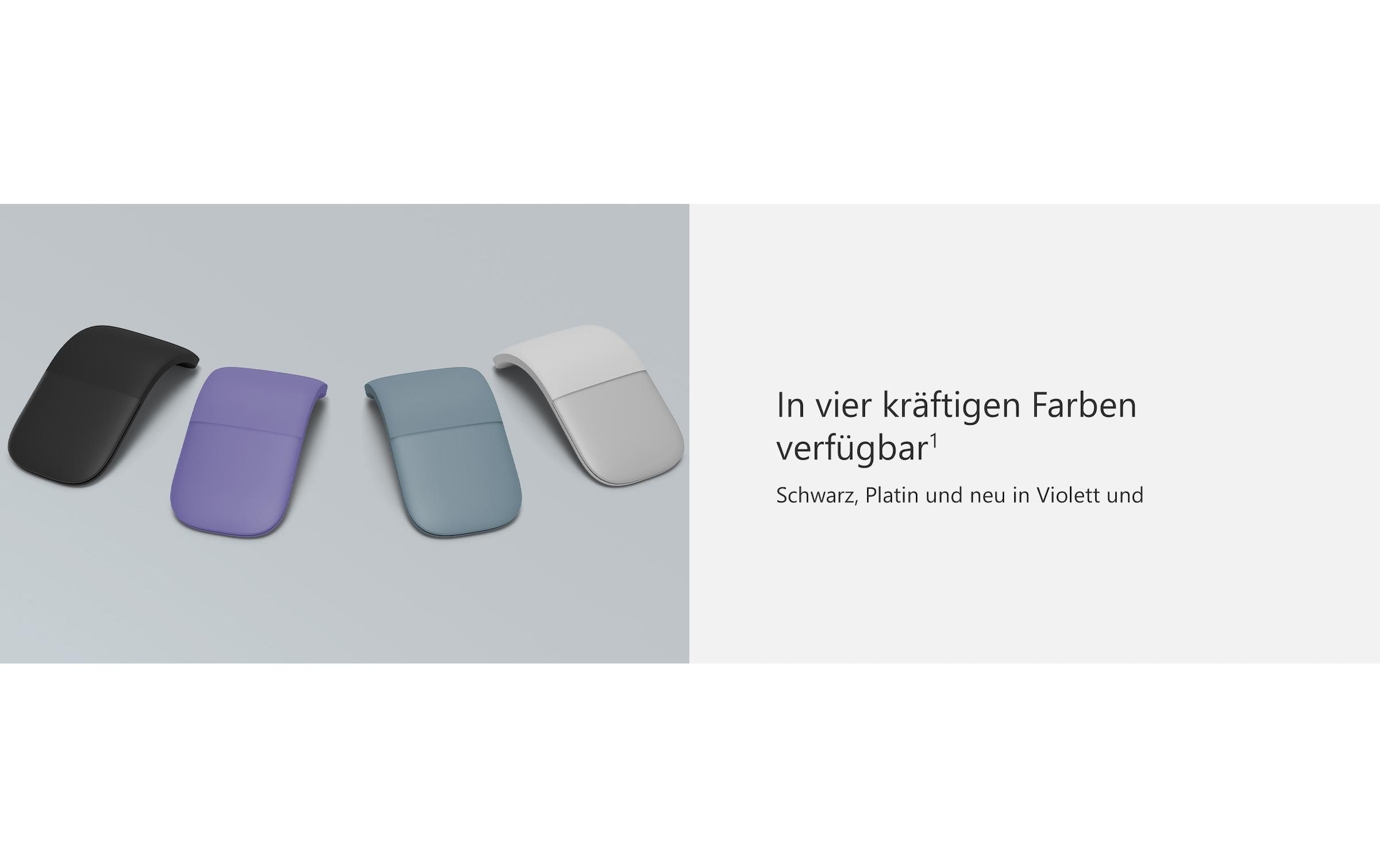 Microsoft Maus »Surface Arc Mouse«, Bluetooth, faltbar, Touch Oberfläche, Scrollrad-Emulation