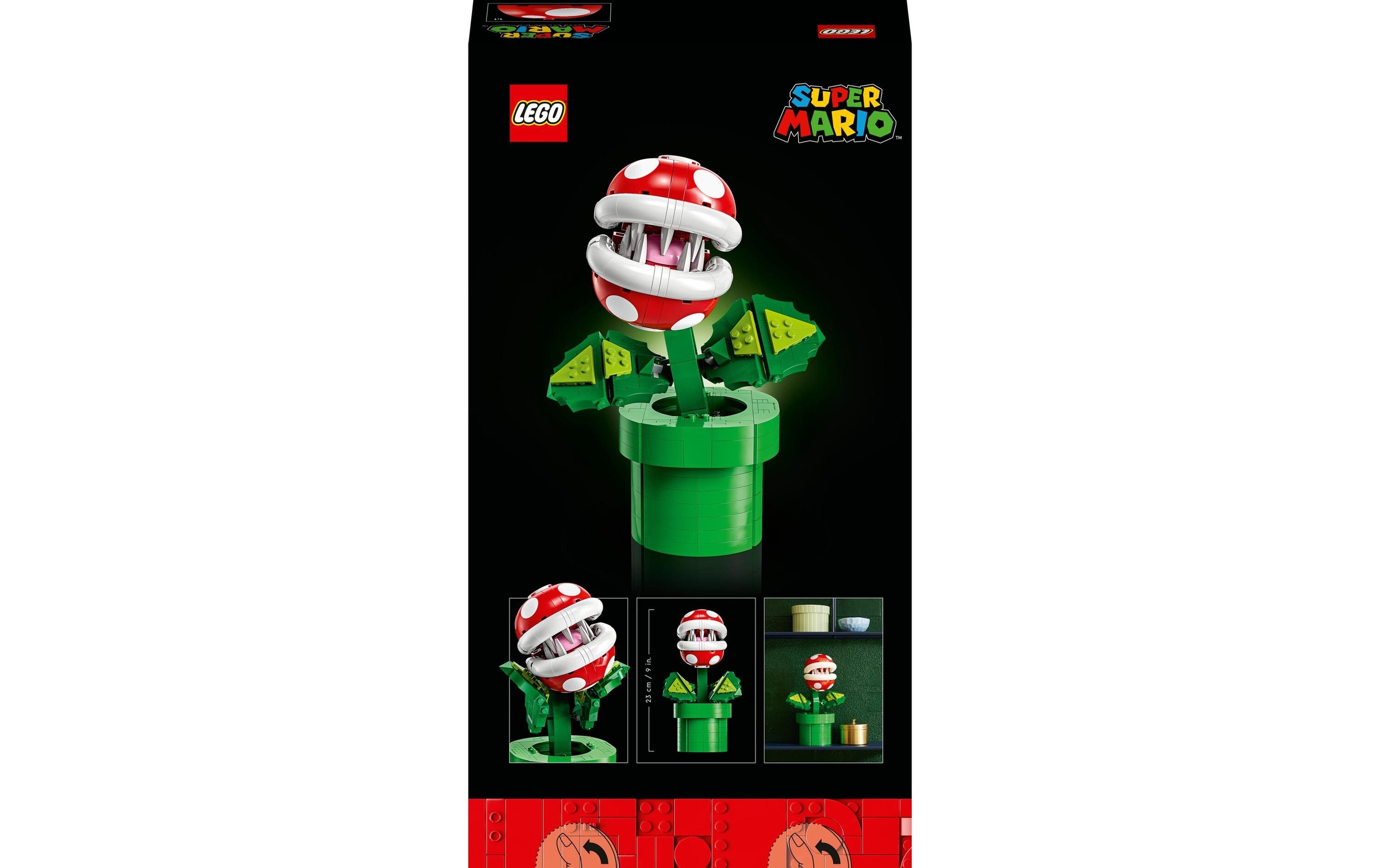 LEGO® Spielbausteine »Super Mario Piranha-Pflanze 71426«, (540 St.)