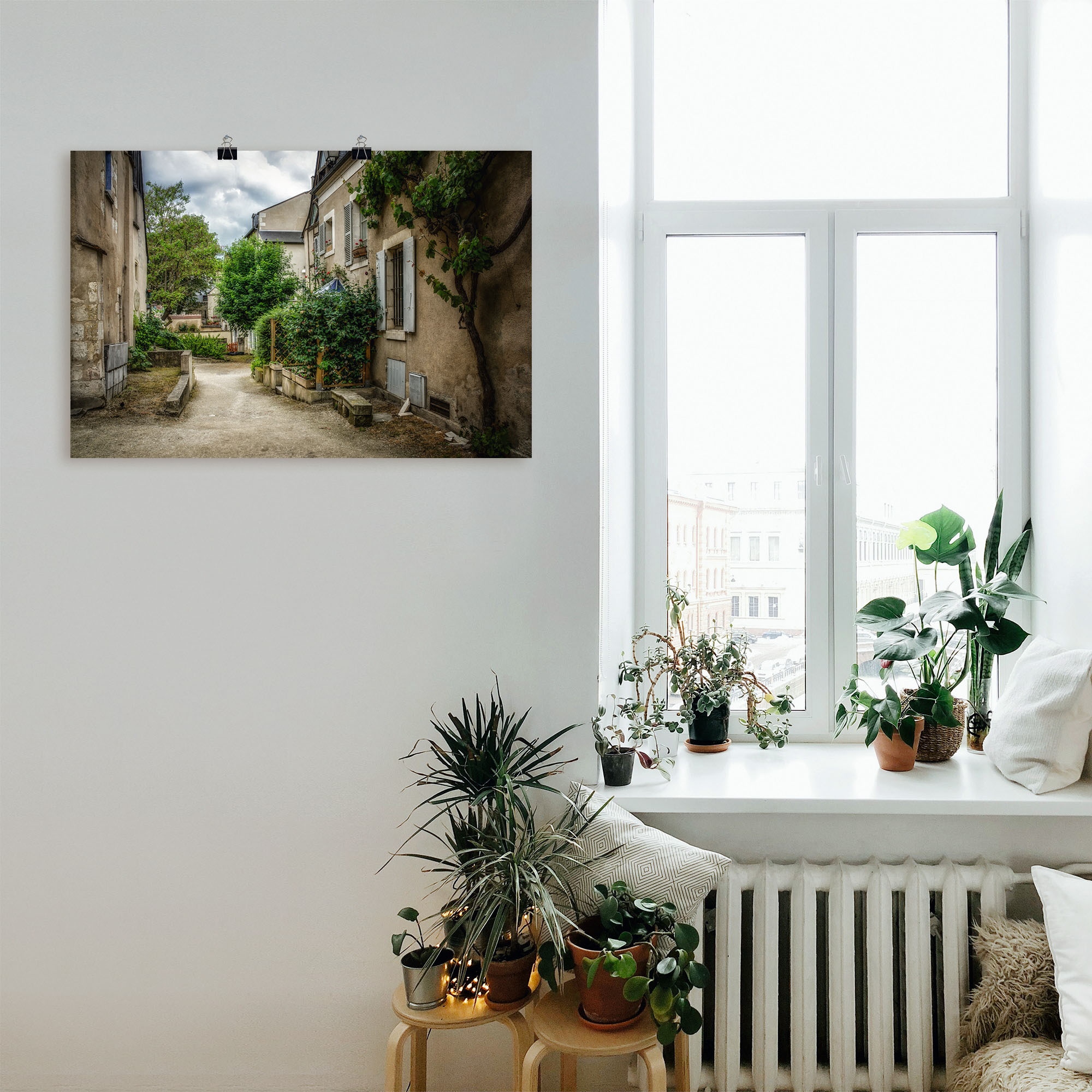 Artland Wandbild »Dorf in der Bretagne - Frankreich«, Frankreich, (1 St.), als Leinwandbild, Poster in verschied. Grössen