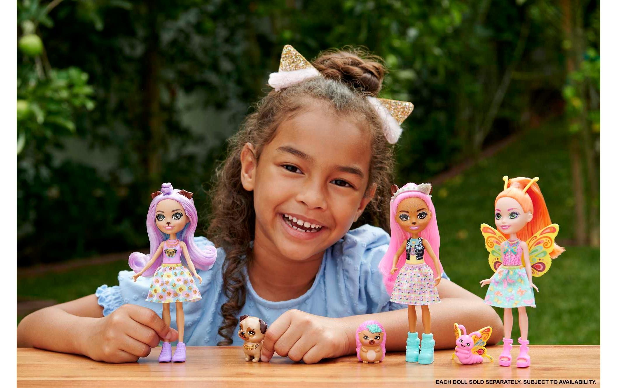 Enchantimals Anziehpuppe »Enchantimals Belisse Butterfly & Dart«