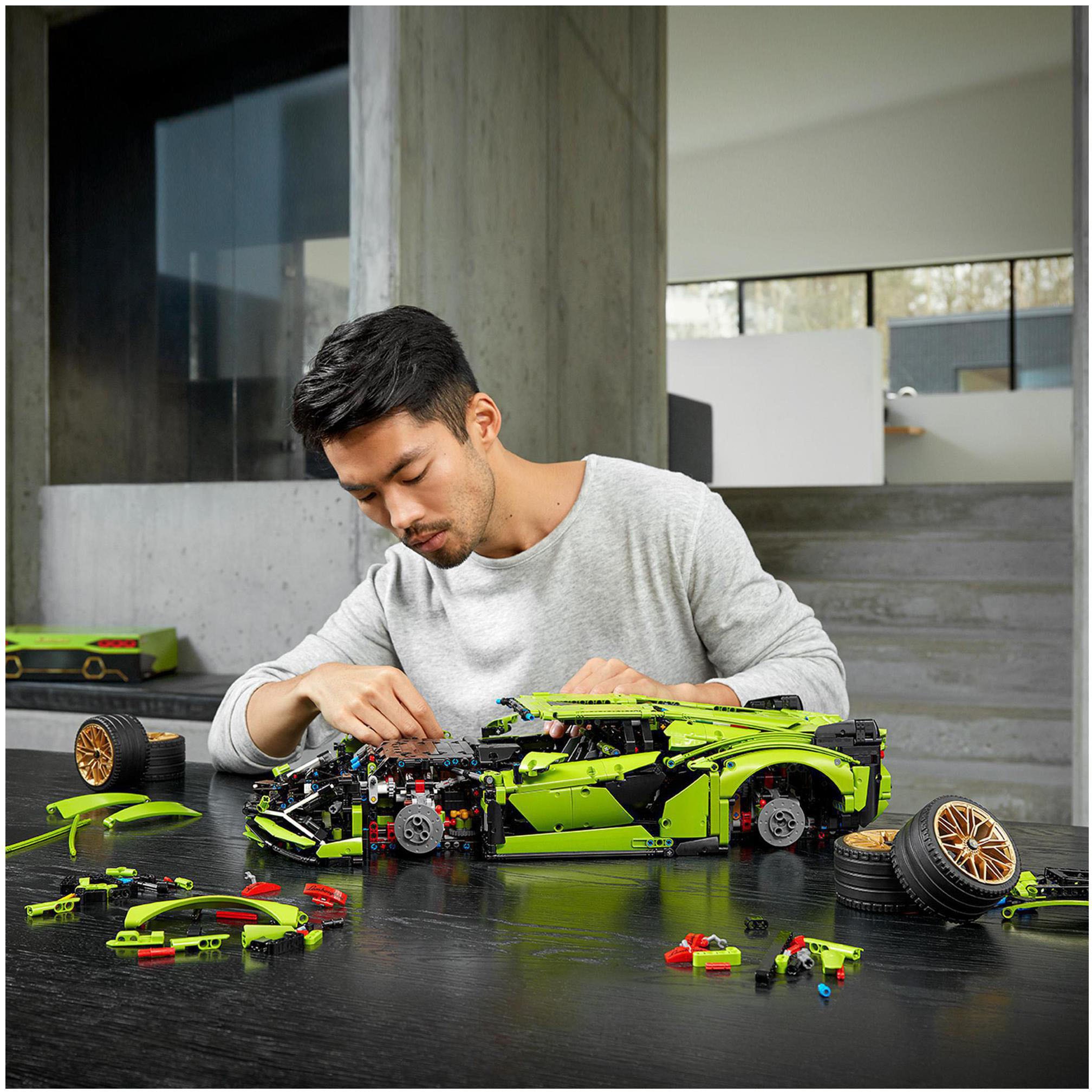 LEGO® Konstruktionsspielsteine »Lamborghini Sián FKP 37 (42115), LEGO® Technic«, (3696 St.), Made in Europe