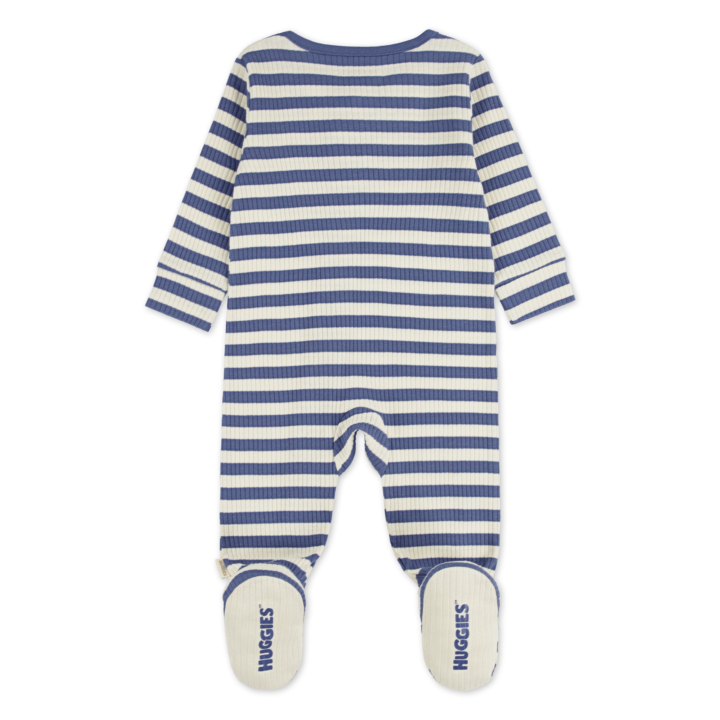 HUGGIES babywear Schlafoverall »HUGB FOOTED COVERALL«, mit süsser Bärchenstickerei