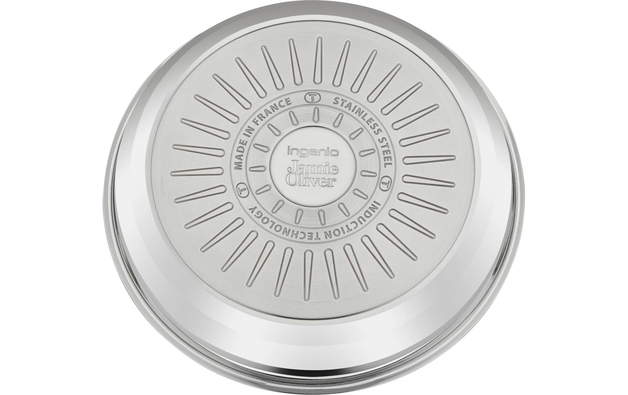 Tefal Pfannen-Set »Jamie Oliver Ingenio 9-teilig«, Edelstahl