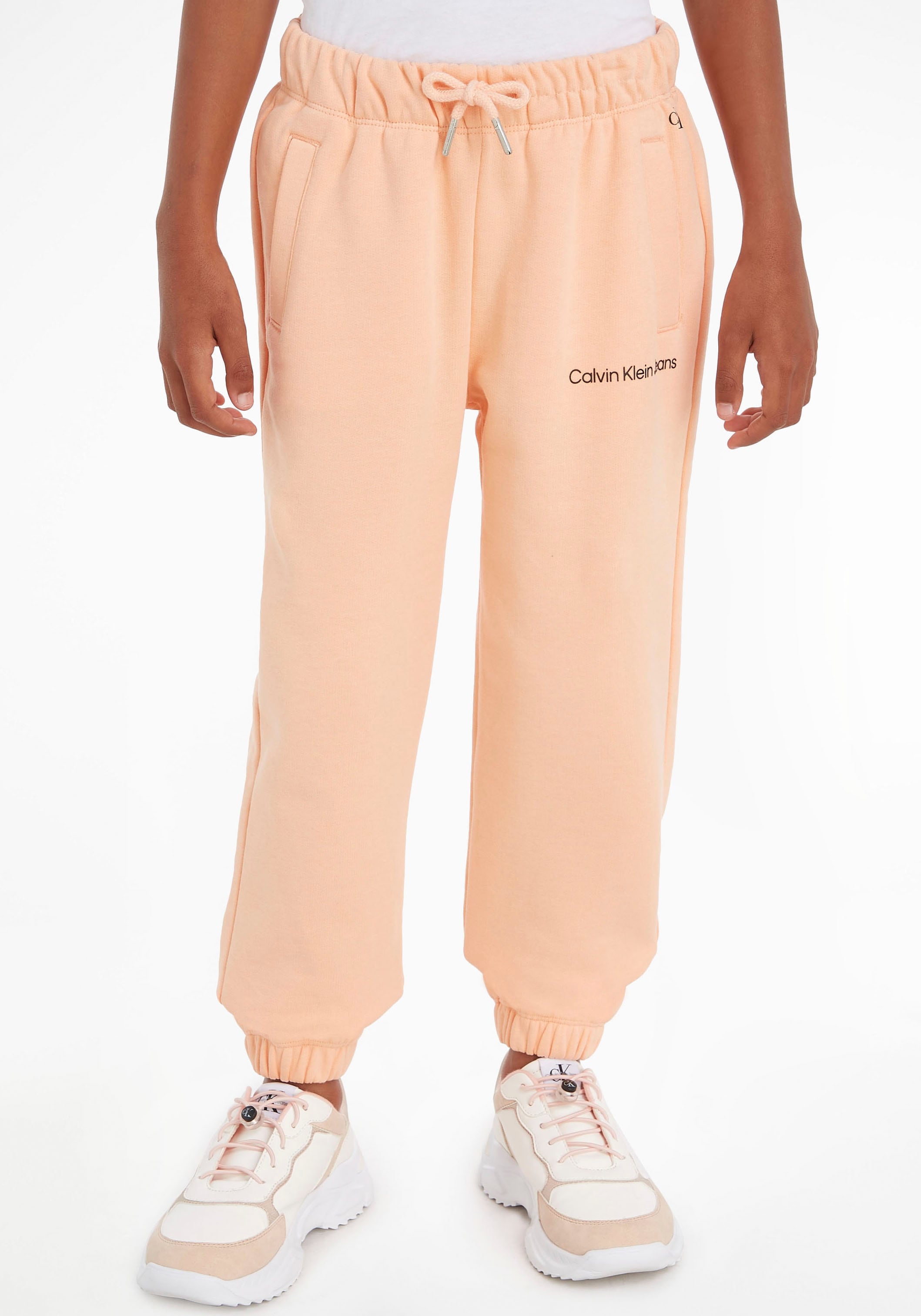 ✵ Calvin Klein Jeans online Kinder auf Sweathose, Logoschriftzug MiniMe,mit Calvin dem Junior Bein kaufen Klein | Kids Jelmoli-Versand