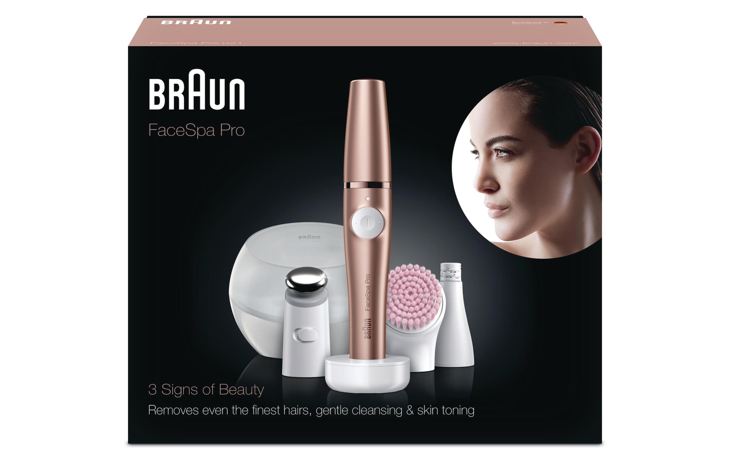 Braun Gesichtsepilierer »FaceSpa Pro 921«