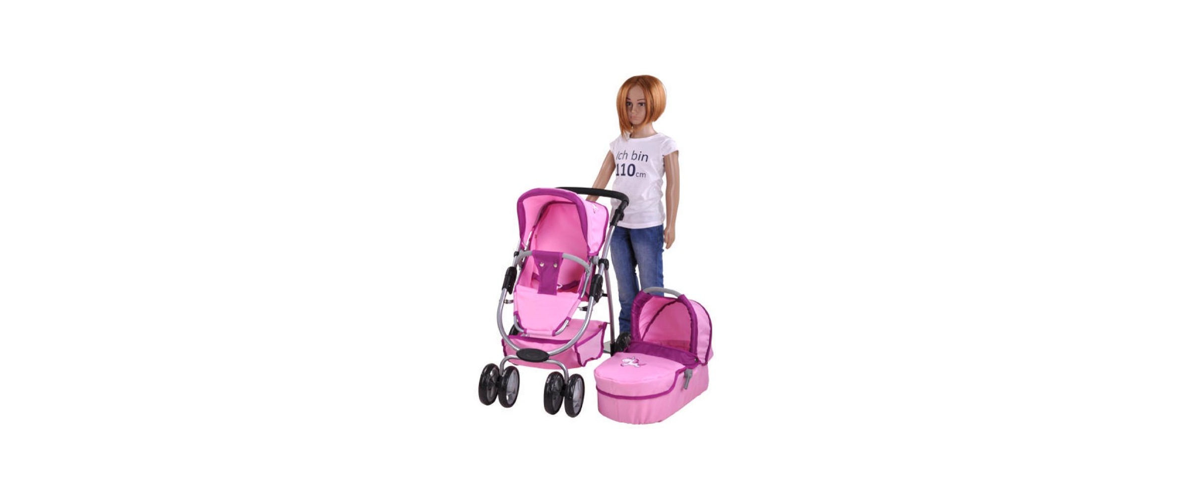 Knorrtoys® Puppenwagen »Coco UMA das Einhorn«
