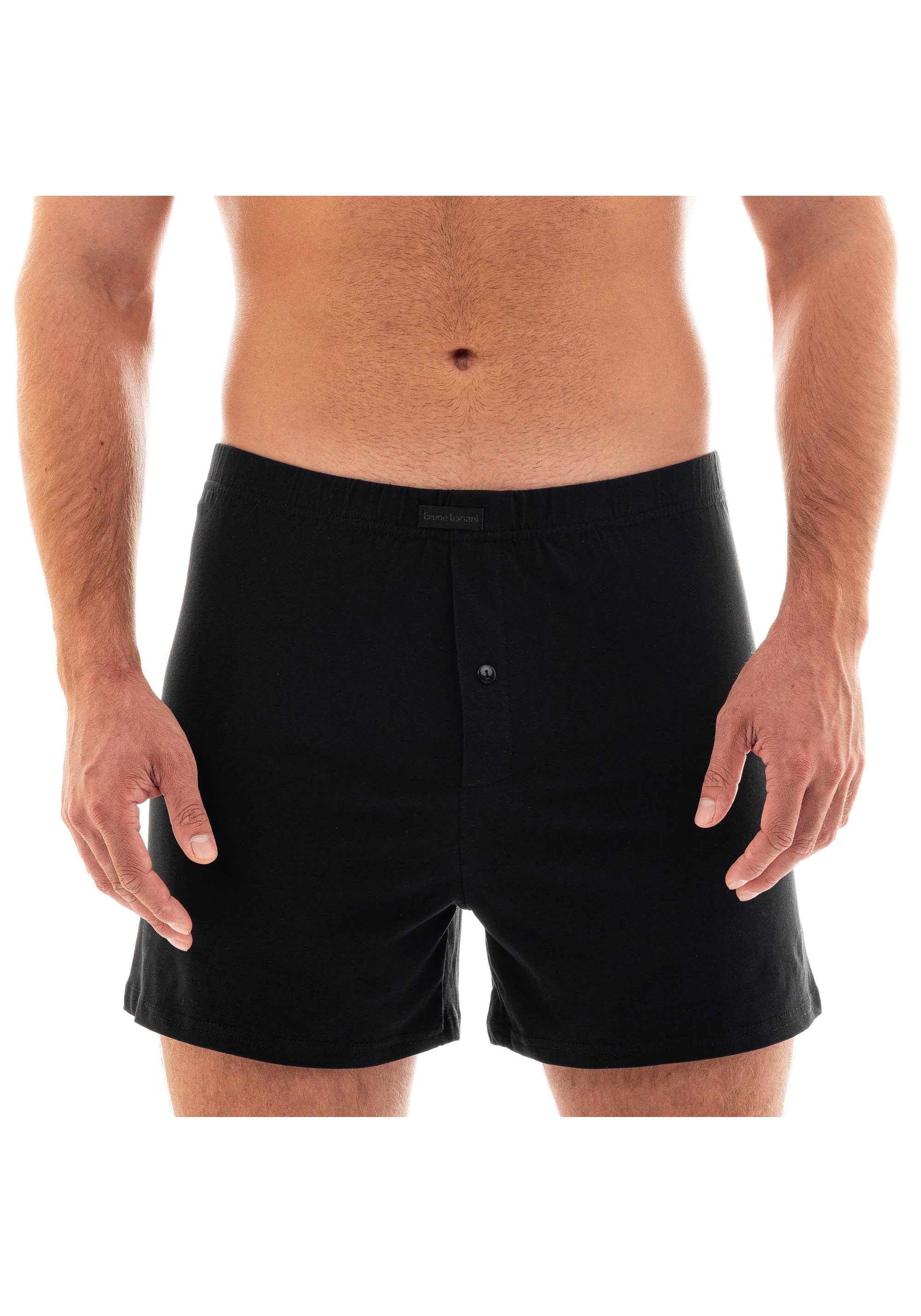 Bruno Banani Weiter Boxer »Loose Fit«, (2er Pack), mit Knopfleiste