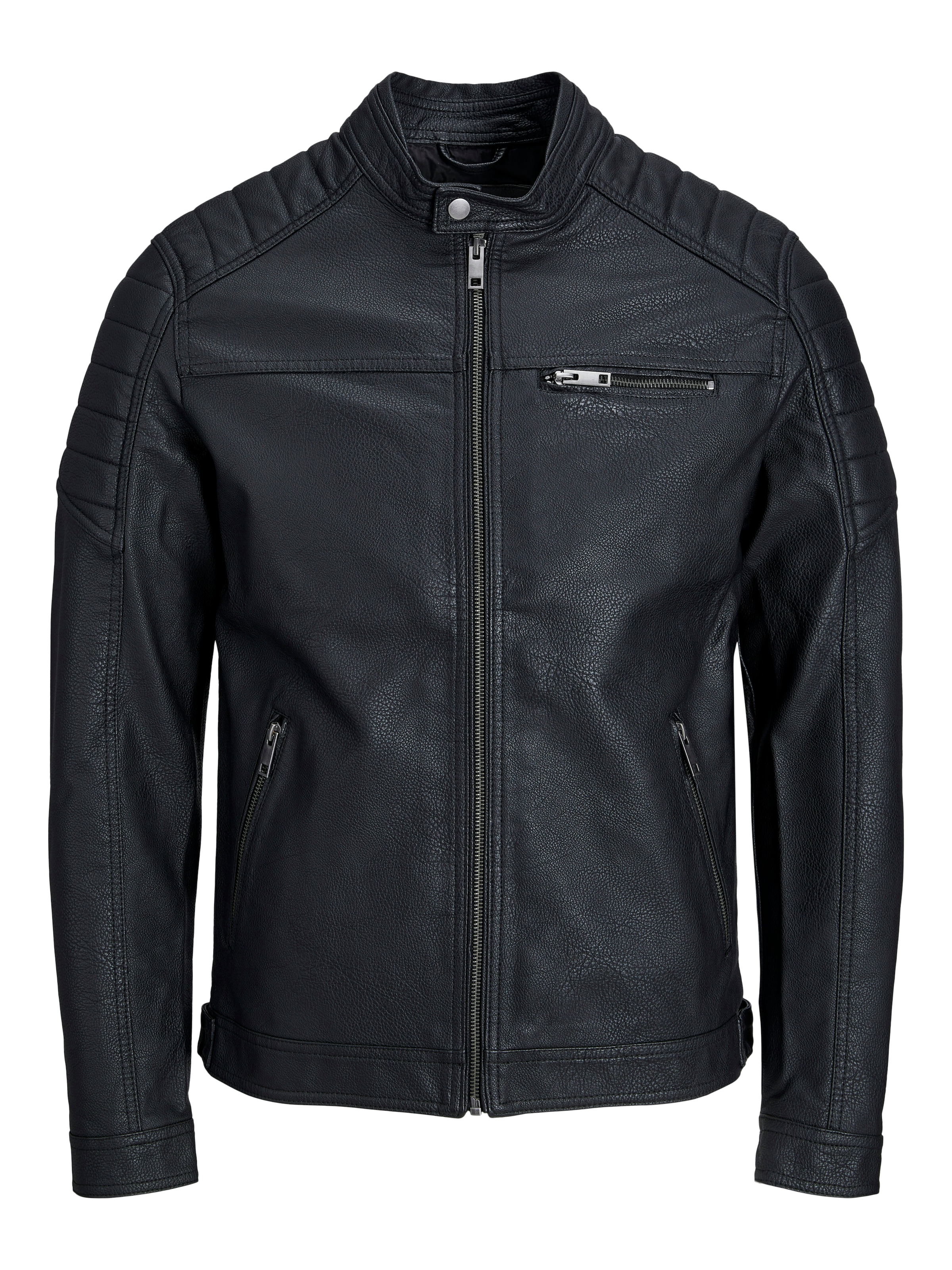 Jack & Jones Lederimitatjacke »JJEROCKY JACKET NOOS«