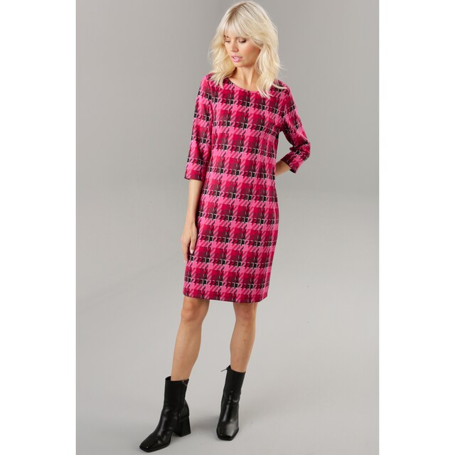 Aniston SELECTED Jerseykleid, mit trendy Allover-Muster in Knallfarben |  Jelmoli-Versand Online Shop