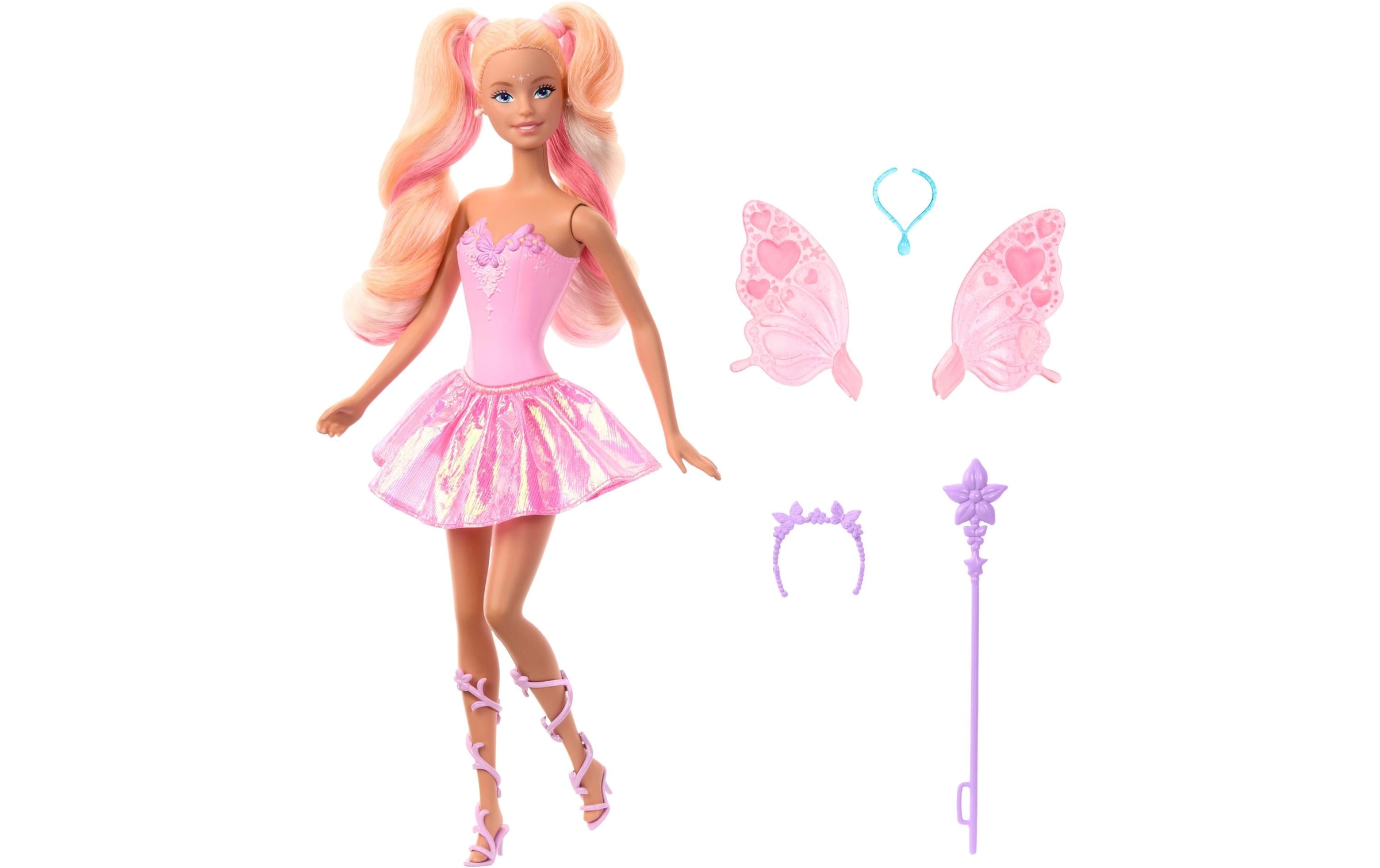 Barbie Anziehpuppe »Fee mit Farbwechseleffekt«