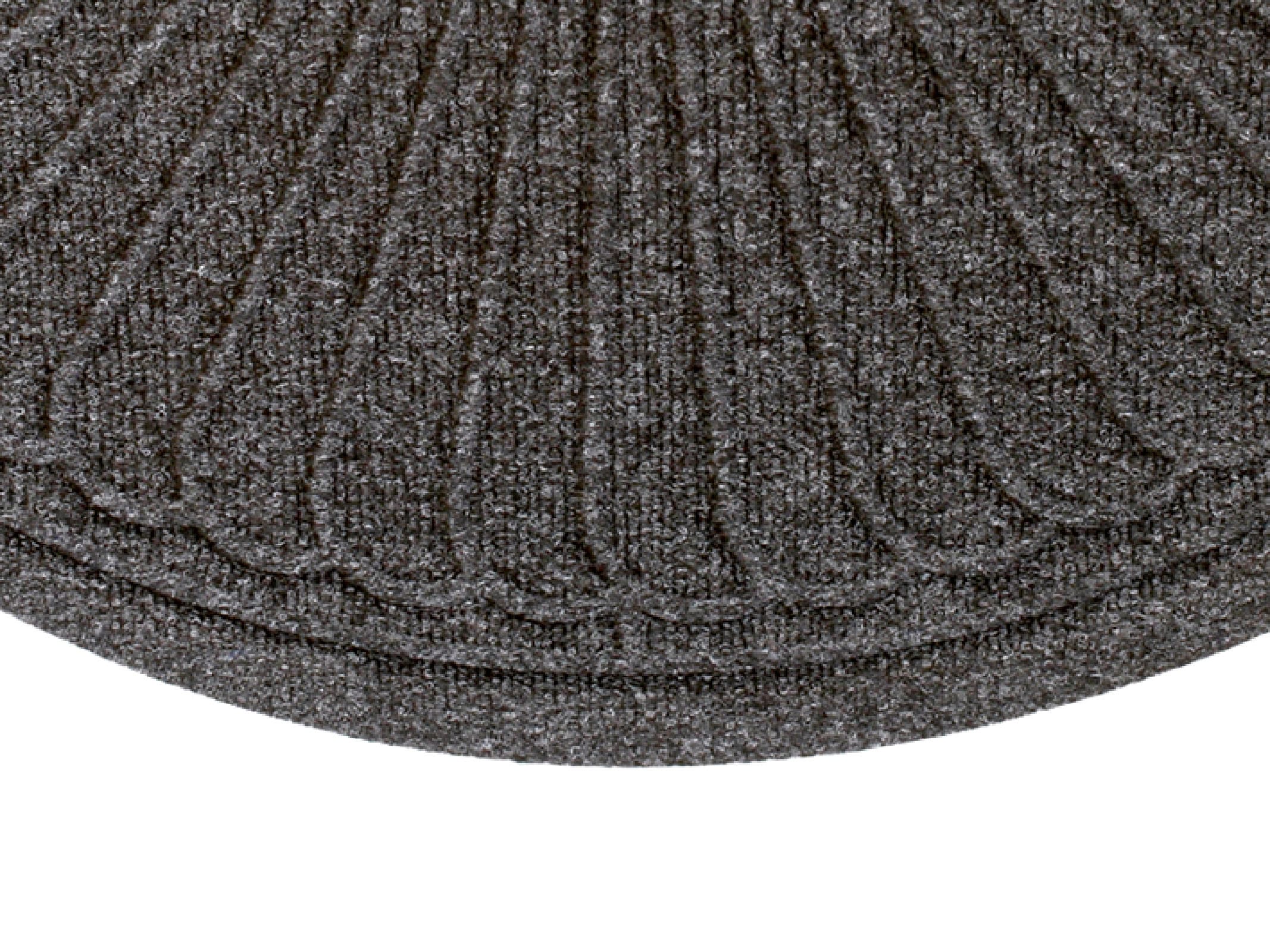 wash+dry by Kleen-Tex Fussmatte »DUNE Halfmoon dark grey«, halbrund, 8 mm Höhe, Schmutzfangmatte, rutschhemmend, In- und Outdoor geeignet, waschbar