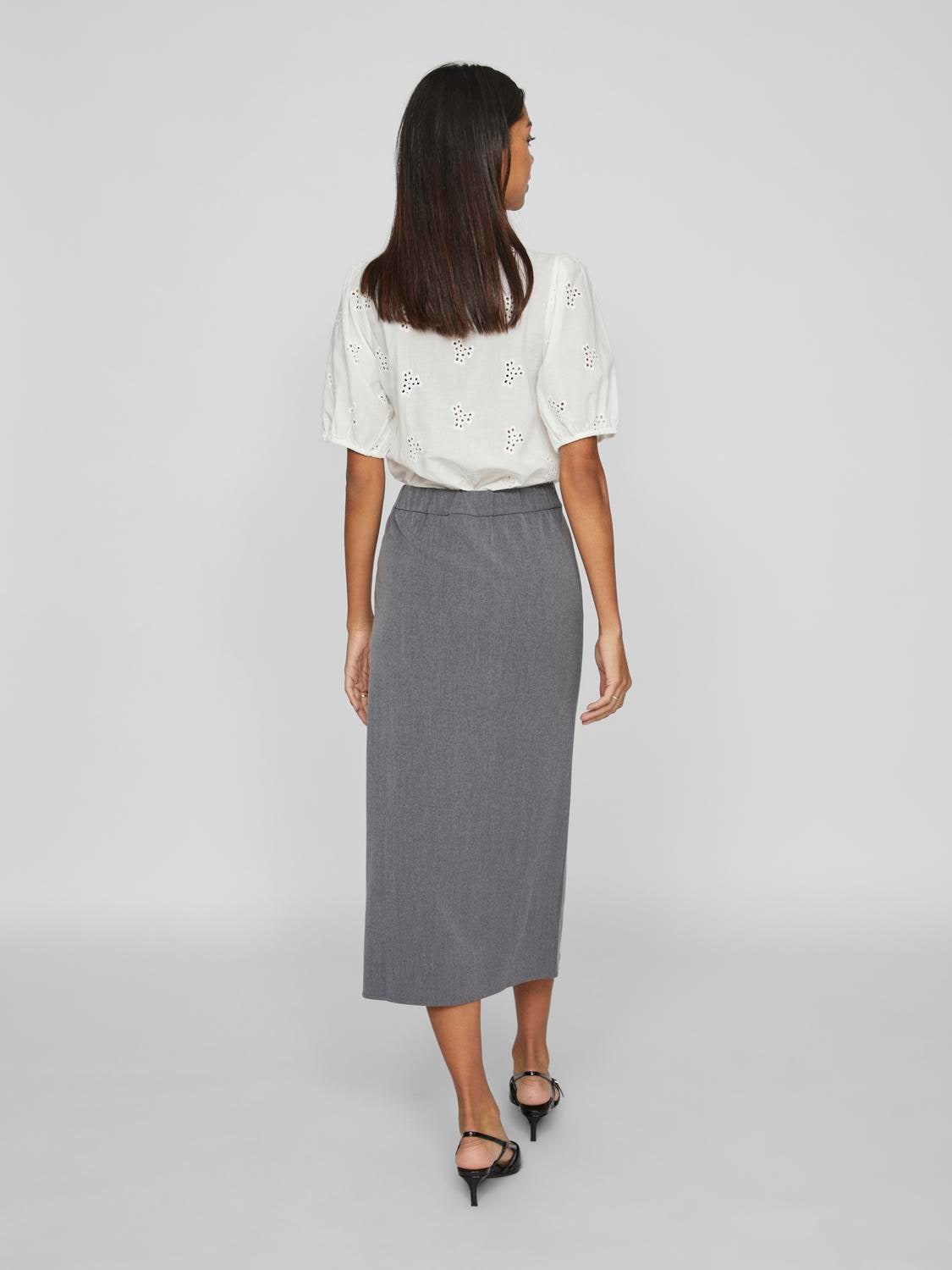 Vila Maxirock »VIVARONE HW LONG SKIRT - NOOS«