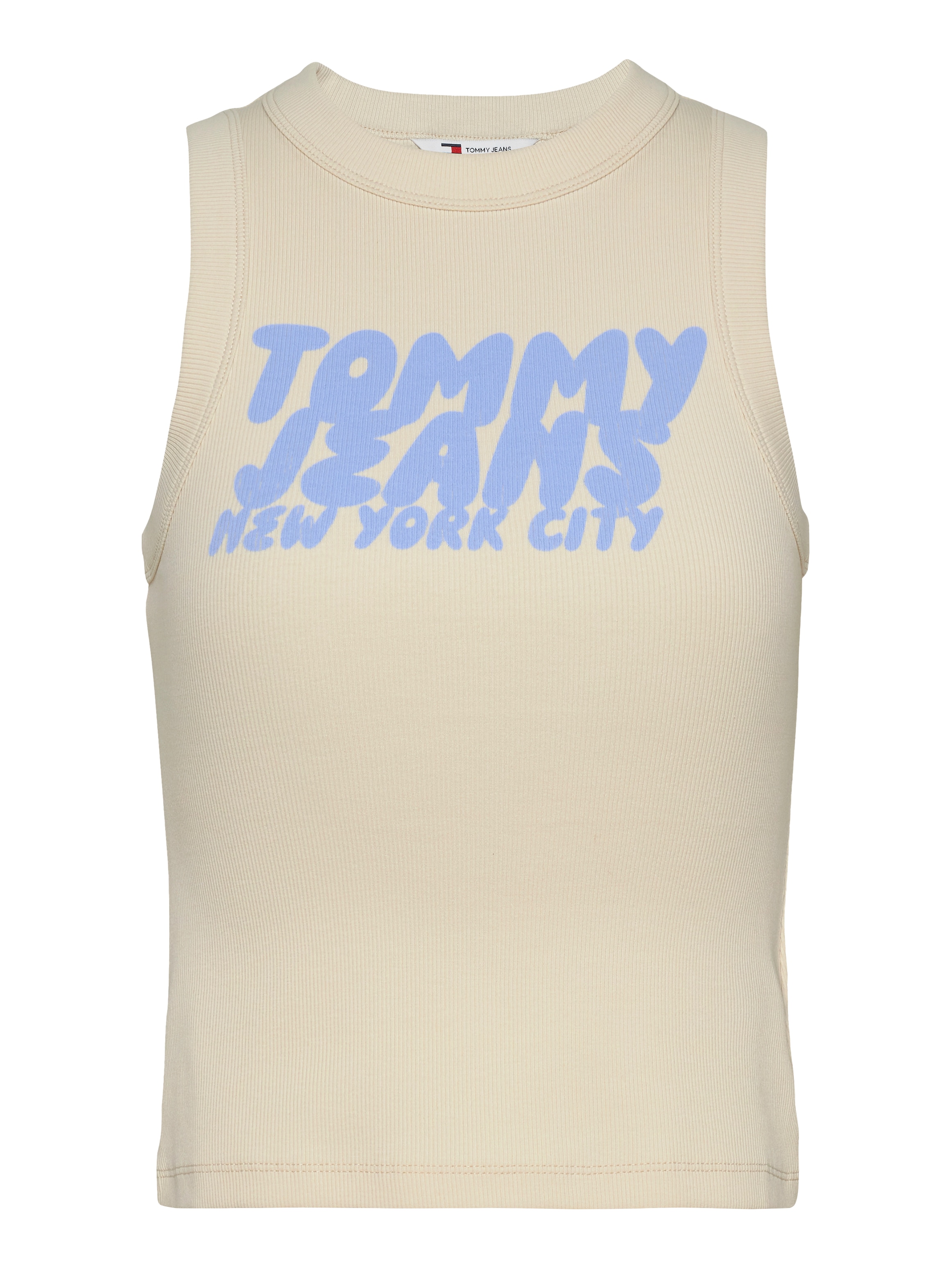 Tommy Jeans Tanktop »TJW SLIM SH TJ BUBBLE TANK«, mit Logodruck