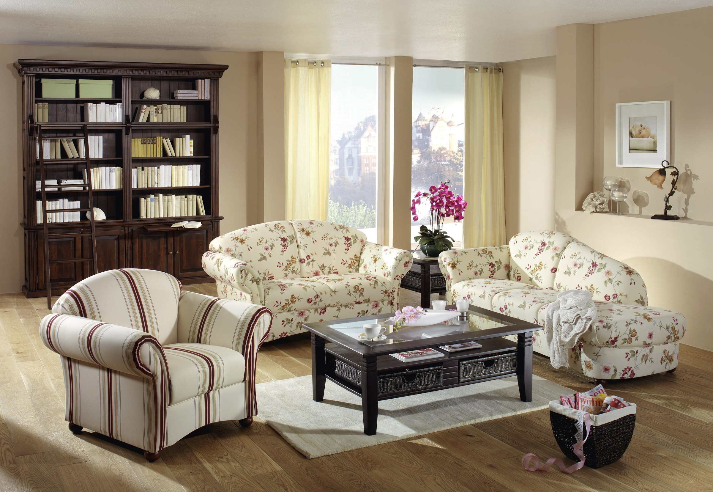 Max Winzer® 2-Sitzer »klassisch modern, bequemer Sitzkomfort«, im Retrolook, Breite 150 cm
