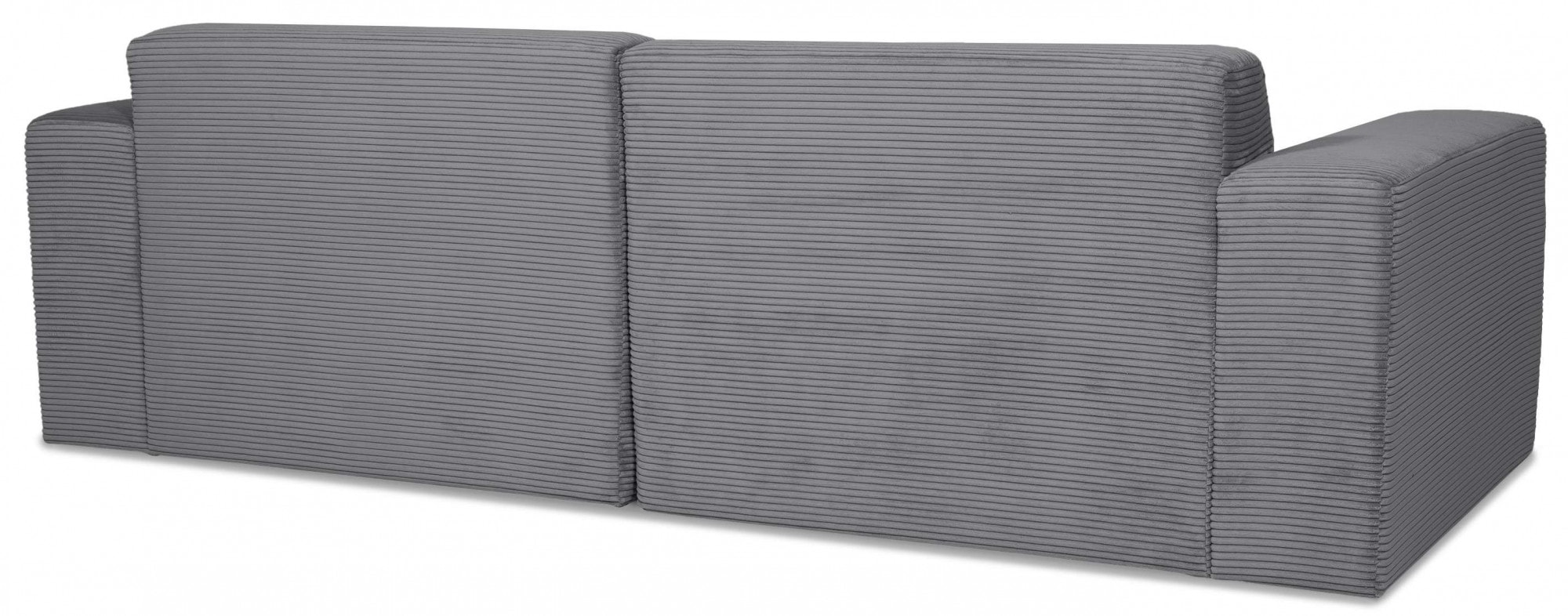 INOSIGN 3-Sitzer »Koa, 228 cm, Modulsofa in Webstoff, Cord«, Designsofa, weicher Lounge-Sitzkomfort, Welleunterfederung, bodentief