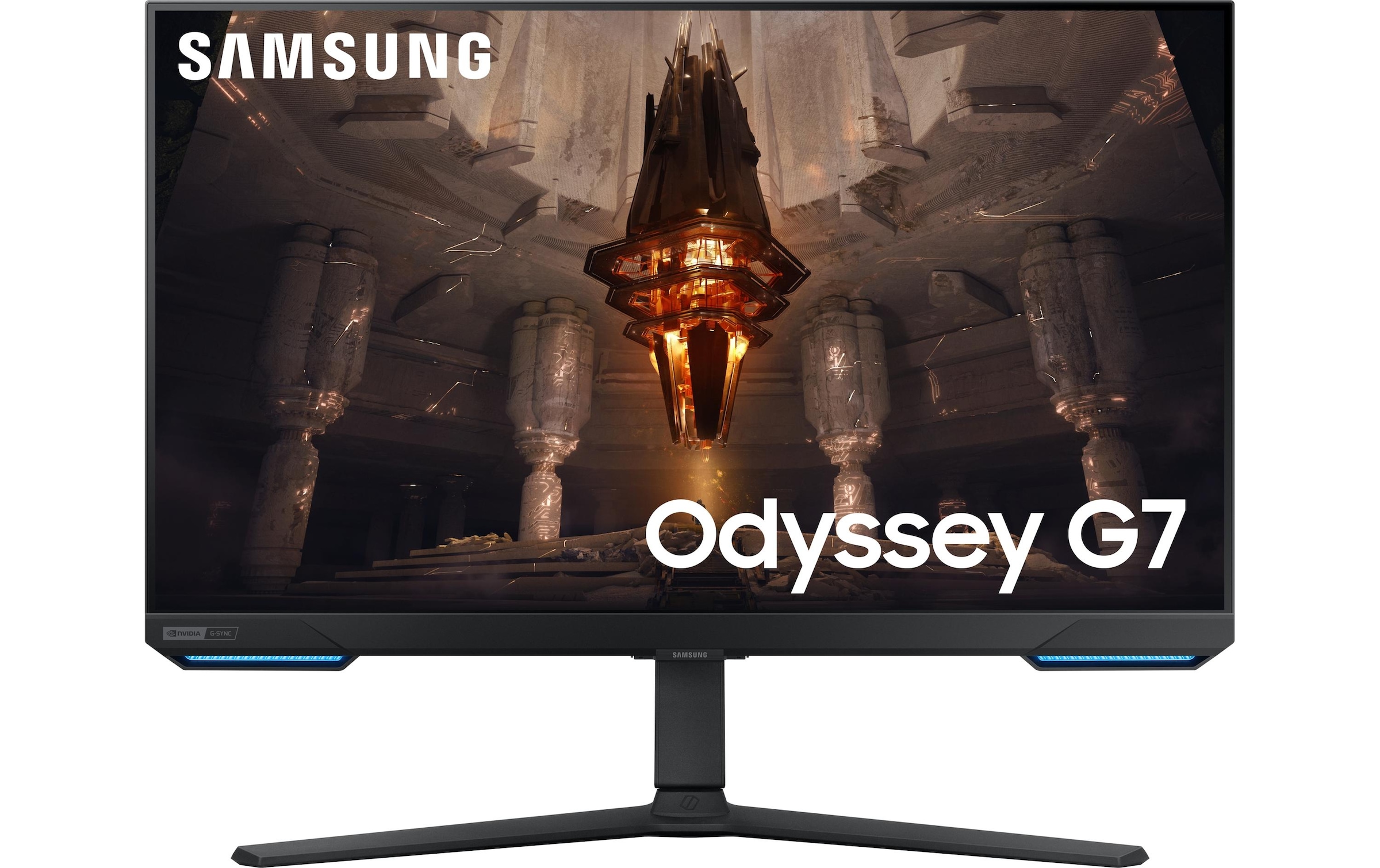Samsung Gaming-Monitor »Samsung LS28BG700EPXEN«, 70,84 cm/28 Zoll, 3840 x 2160 px, 4K Ultra HD, 1 ms Reaktionszeit, 144 Hz
