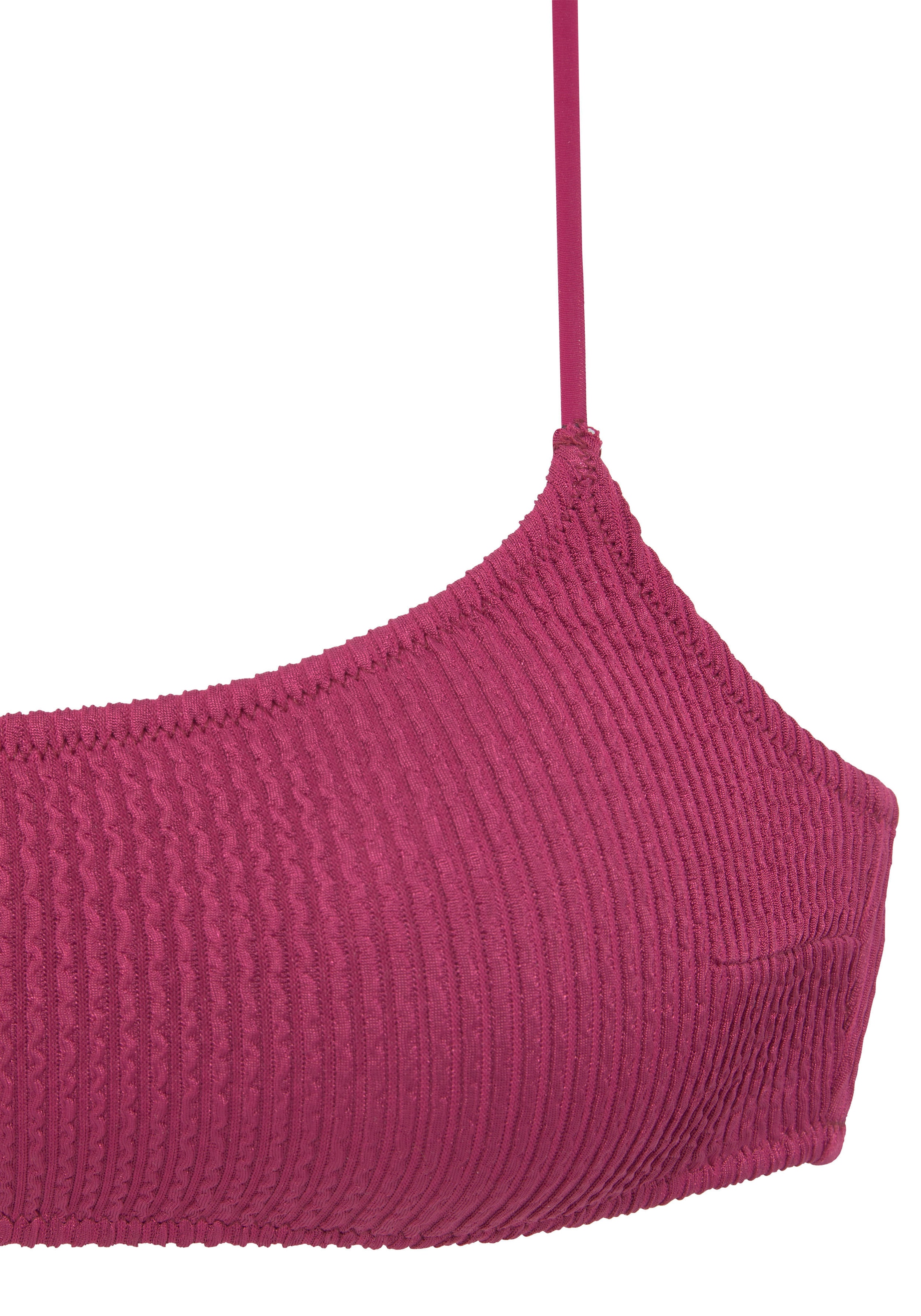 Vivance Bustier-Bikini-Top »Valeria«, herausnehmbare Softcups, verstellbare Träger, Mix-Kini