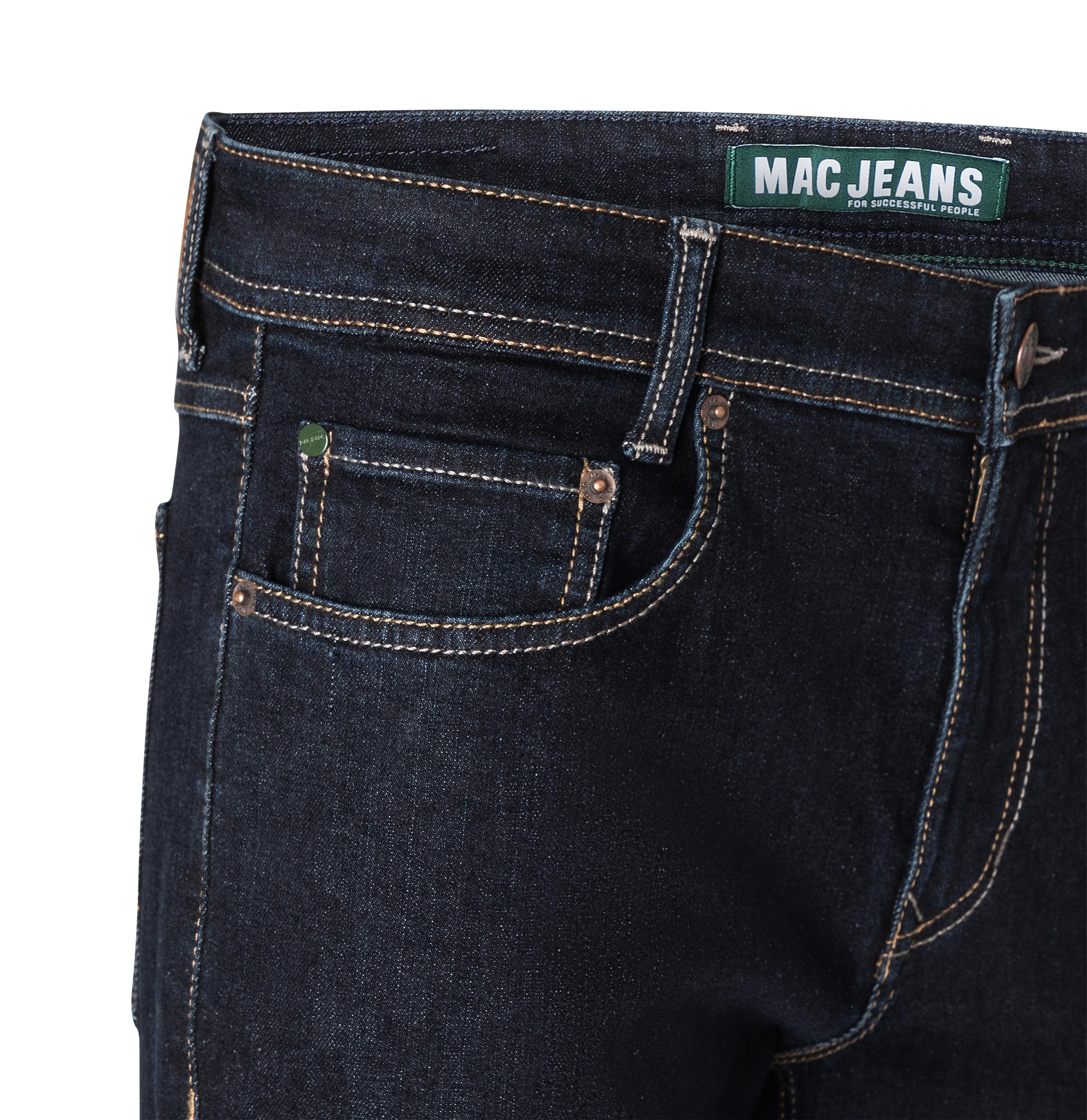 MAC Straight-Jeans »Arne«, in gepflegter Optik, mit Stretch