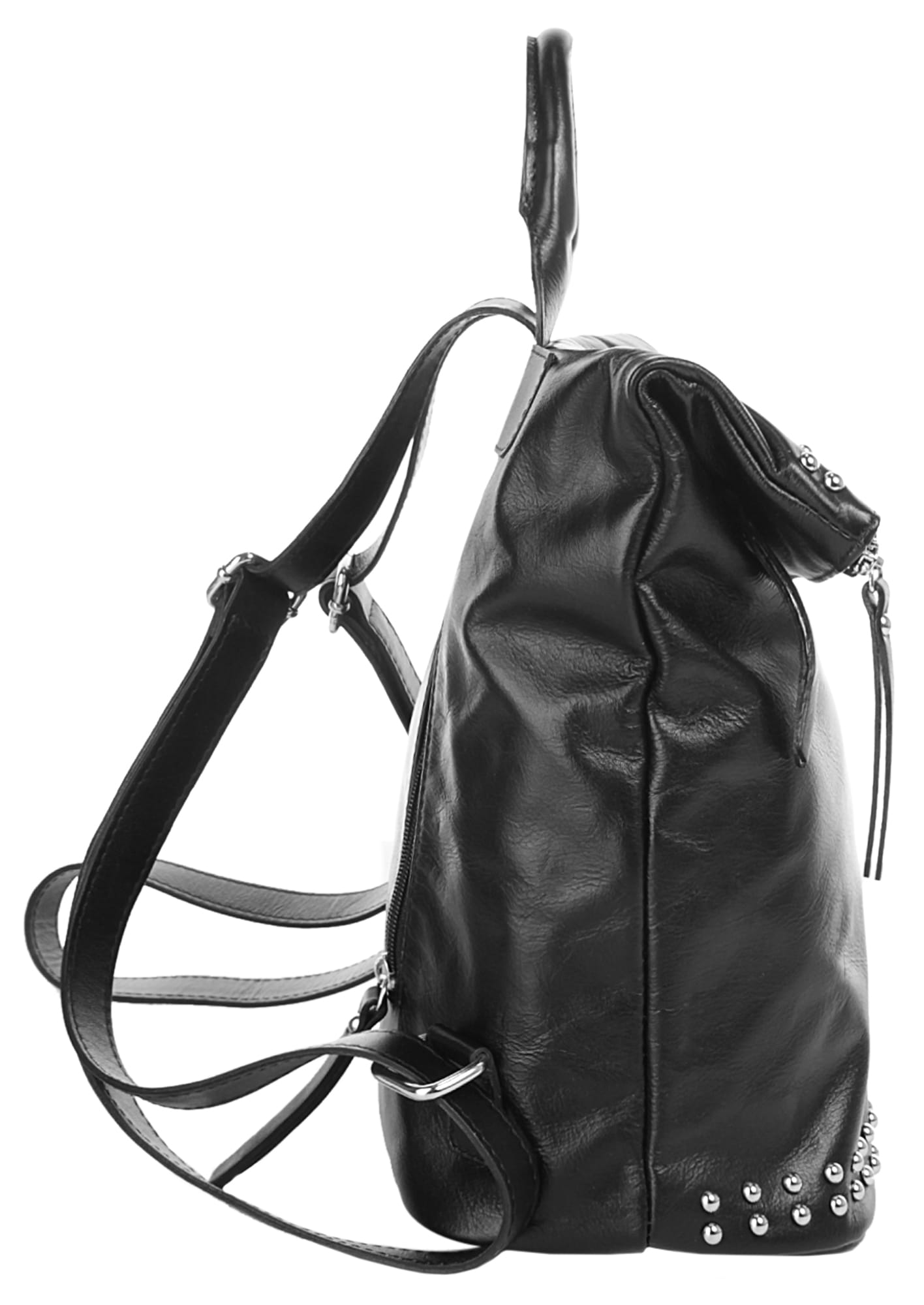 Samantha Look Cityrucksack, echt Leder, Made in Italy