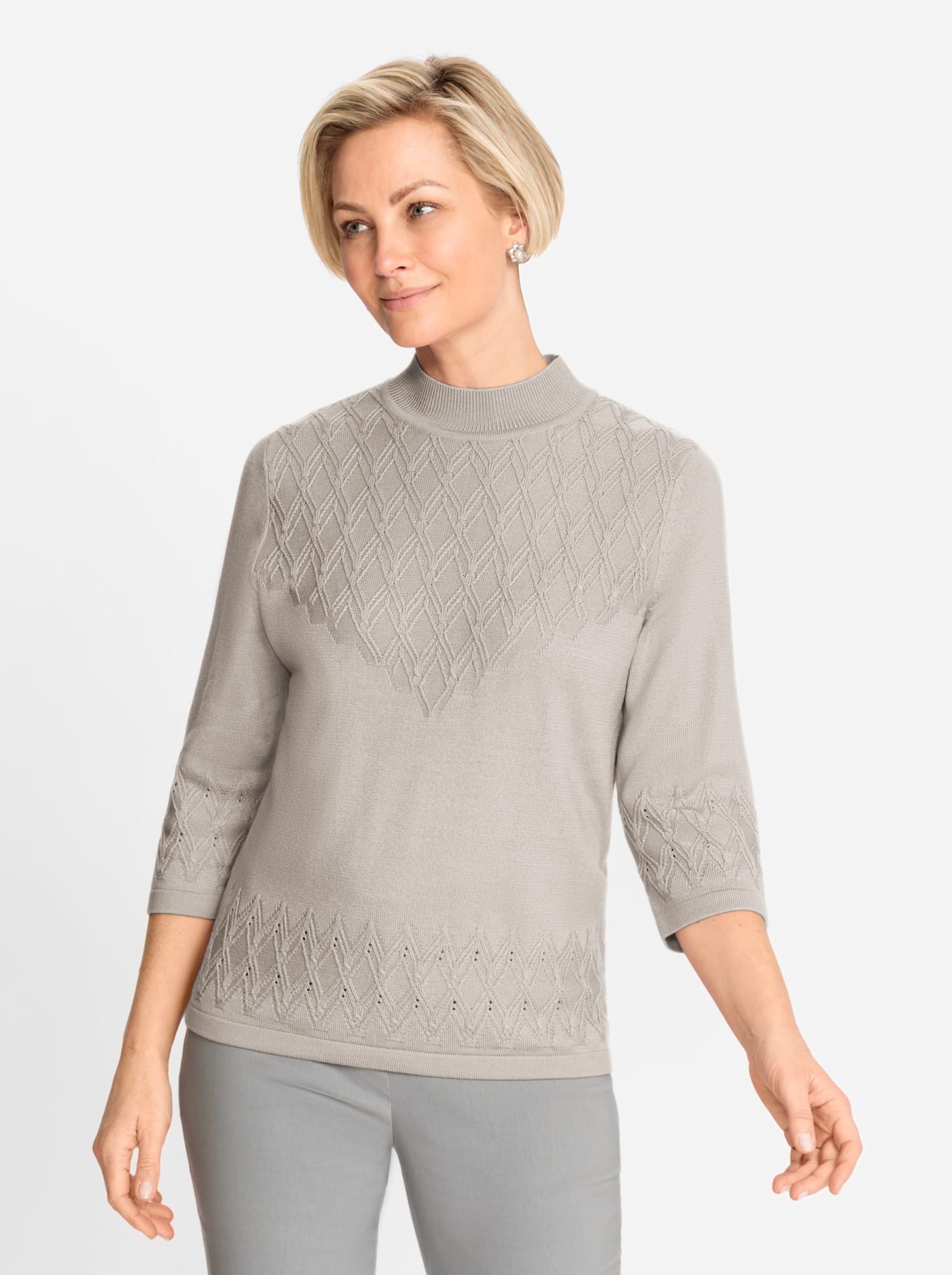 Classic 3/4 Arm-Pullover »Pullover«