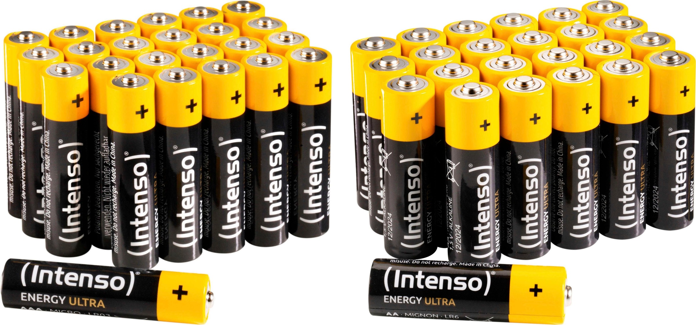 Intenso Batterie »48er Pack Energy Ultra AA LR6 + AAA LR03«, (Set, 48 St.) kaufen