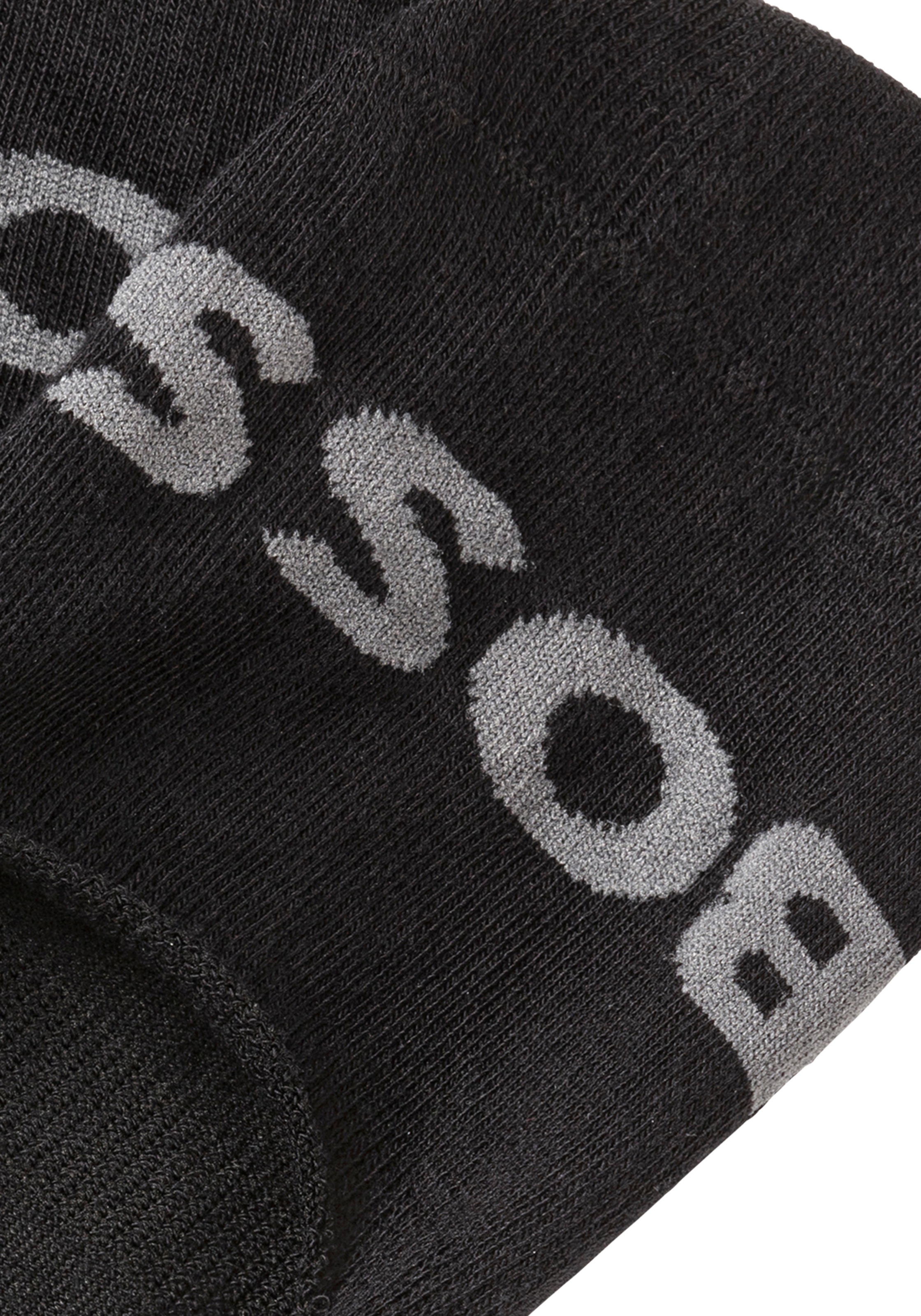 BOSS Businesssocken »2P SL Uni Logo CC«, (Packung, 2 Paar, 2er), mit BOSS Schriftzug