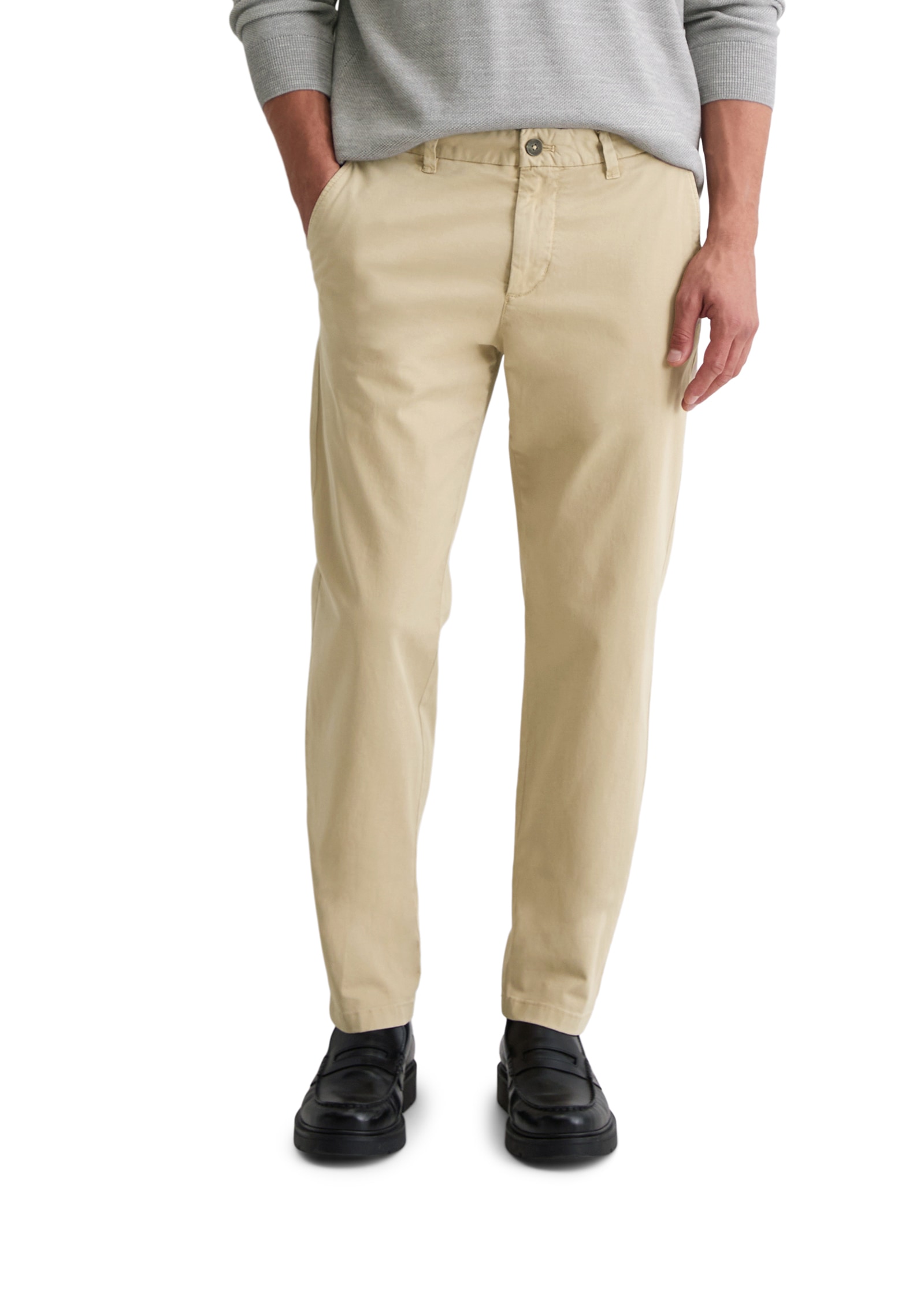Marc OPolo Chinohose "Osby" tapered Fit, Bio-Baumwolle