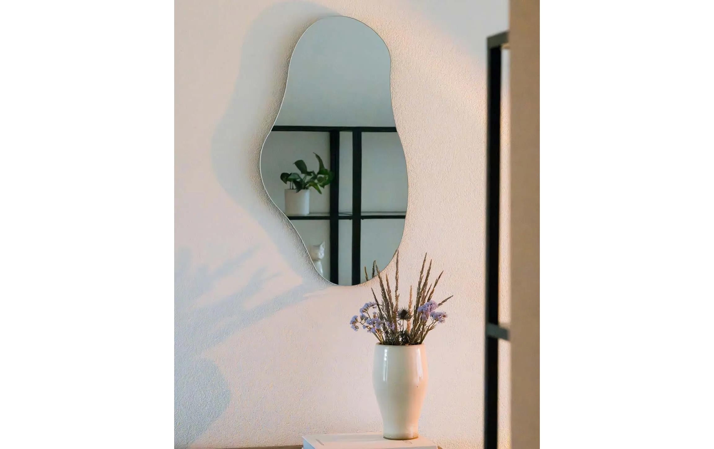 Esmée Spiegel »Wavy 44 x 80 cm Silberfarben«