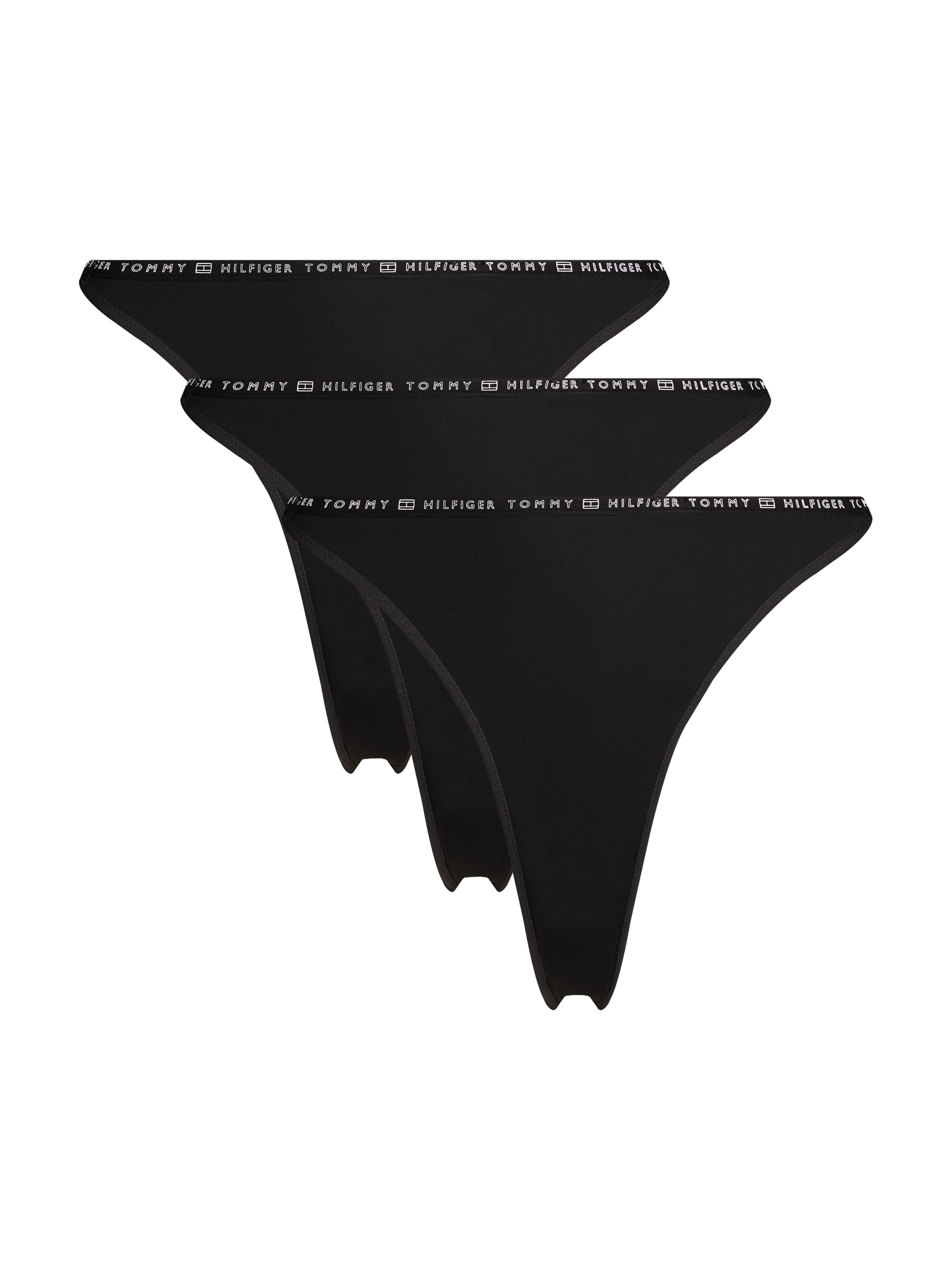 Slip »3 PACK THONG«, (Packung, 3 St., 3er), mit Logoschriftzug