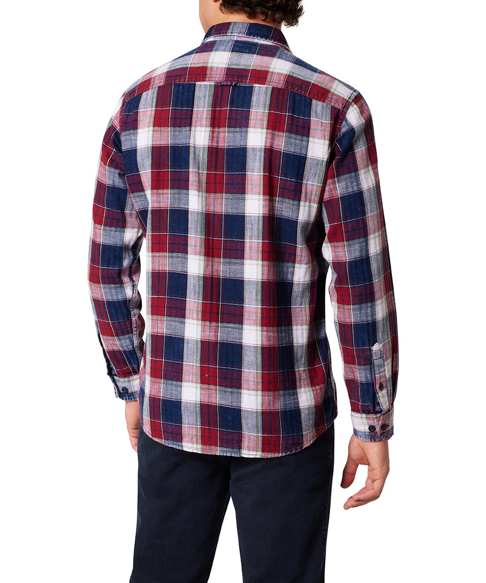 Pioneer Authentic Jeans Langarmhemd, mit Karomuster