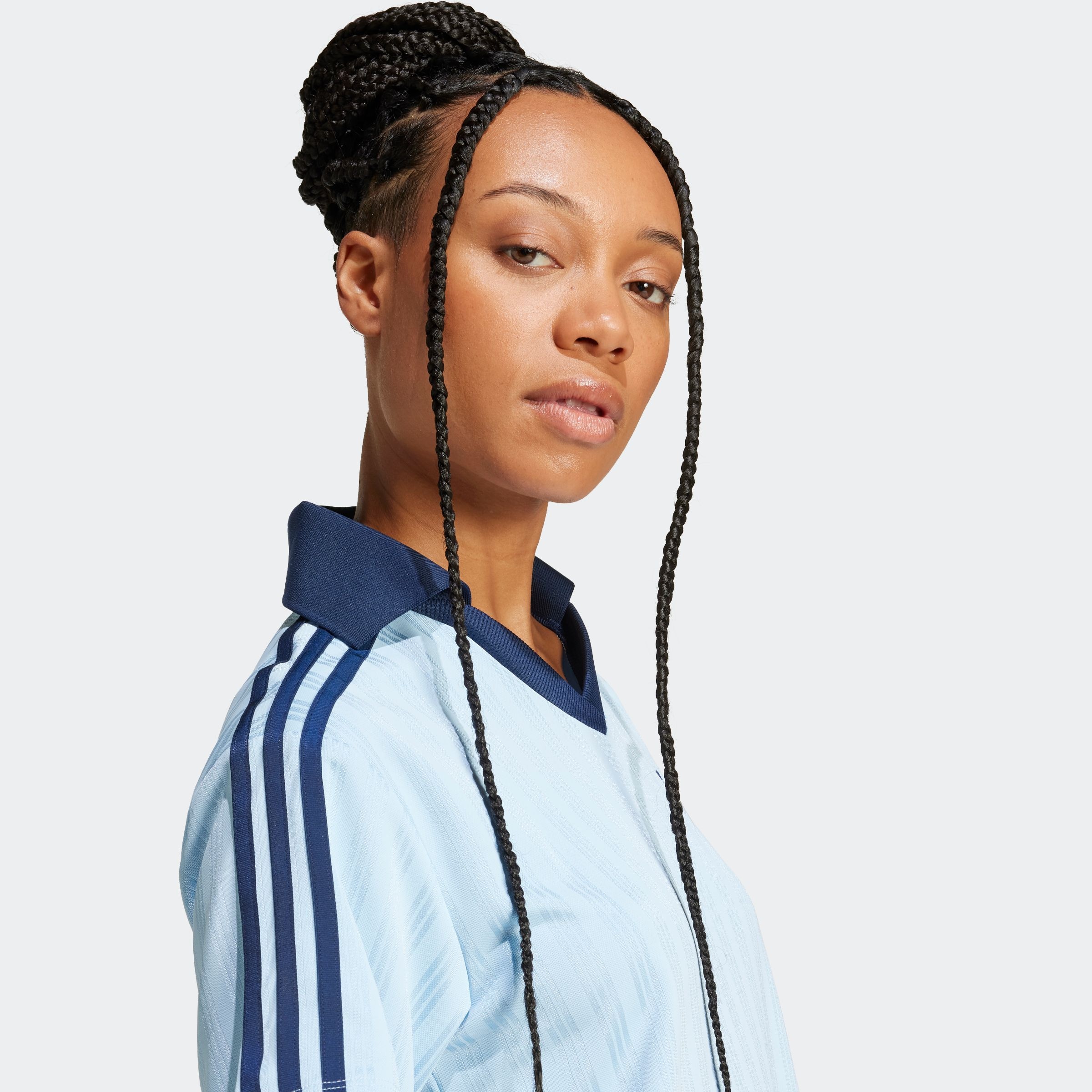 adidas Originals Shirtkleid »V-NECK SS DRESS«, (1 tlg.)