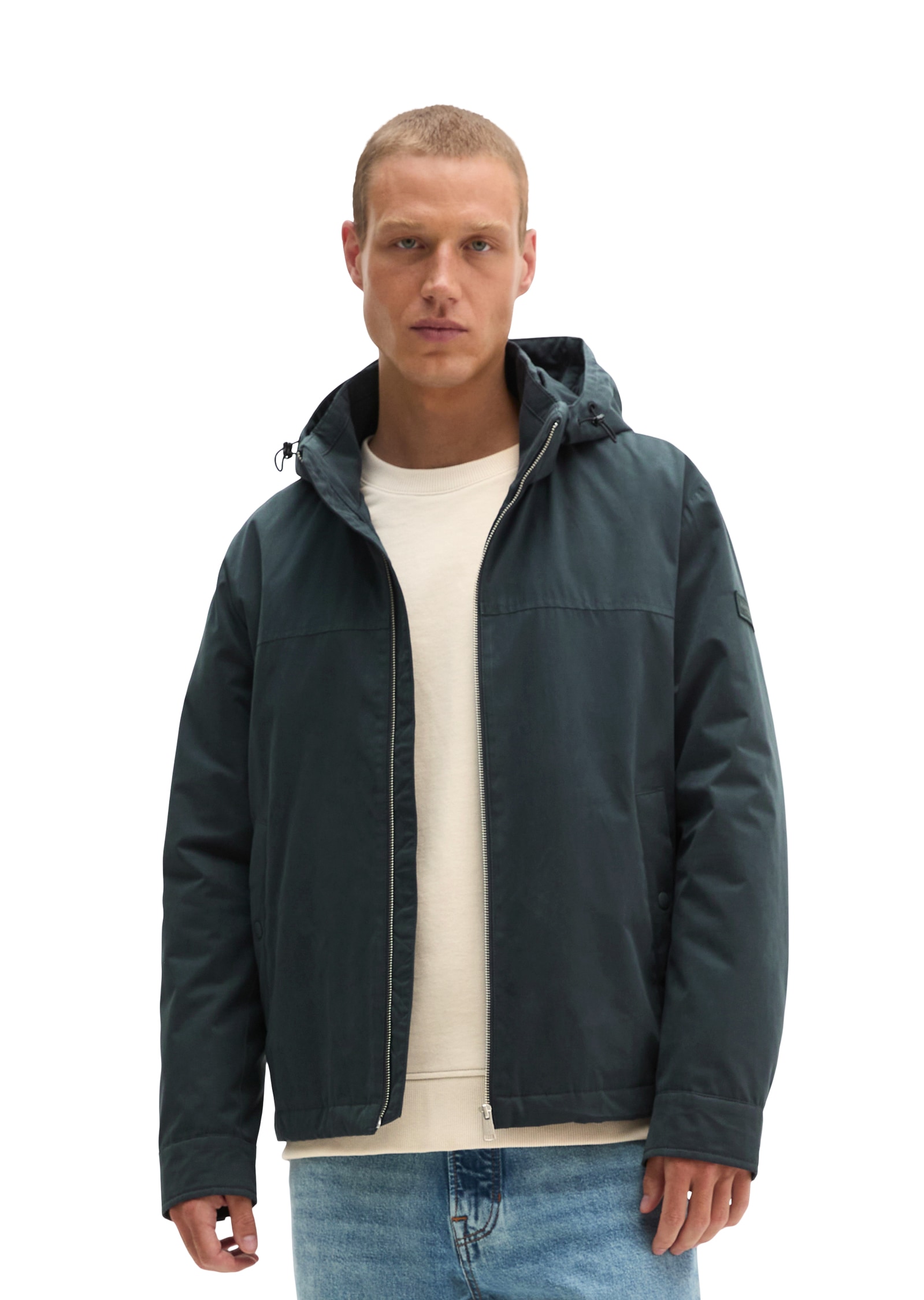 Marc OPolo Blouson mit Kapuze regular mit abnehmbarer Kapuze