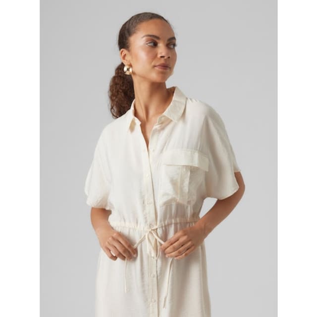 Vero Moda Sommerkleid »VMIRIS S/S SHIRT CALF DRESS WVN NOOS« online shoppen  | Jelmoli-Versand
