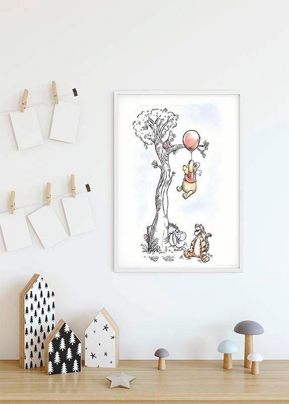 Komar (1 | Jelmoli-Versand Pooh Hang ✵ Wohnzimmer »Winnie on«, günstig kaufen Schlafzimmer, Kinderzimmer, Poster Disney, St.),