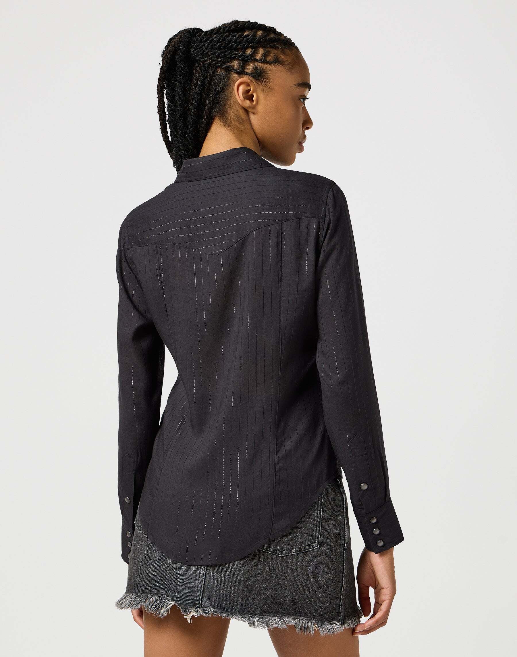 Wrangler Langarmbluse »Wrangler Langarmbluse Slim Western Shirt«