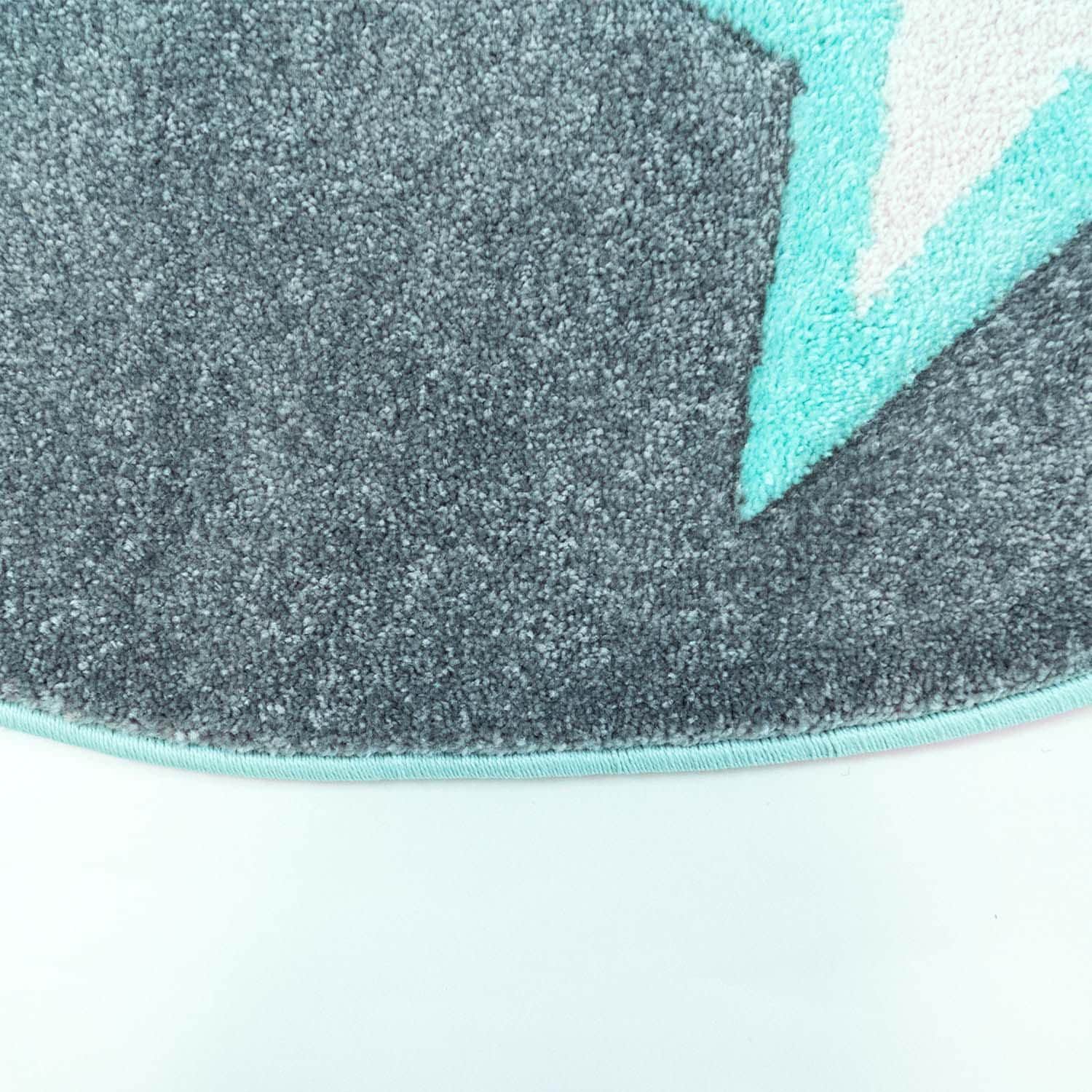 Carpet City Kinderteppich 3D-Effekt, | rund, Flor, online Jelmoli-Versand Weicher 1451«, Kids shoppen Spielteppich, »Bueno Sterne, Pflegeleicht