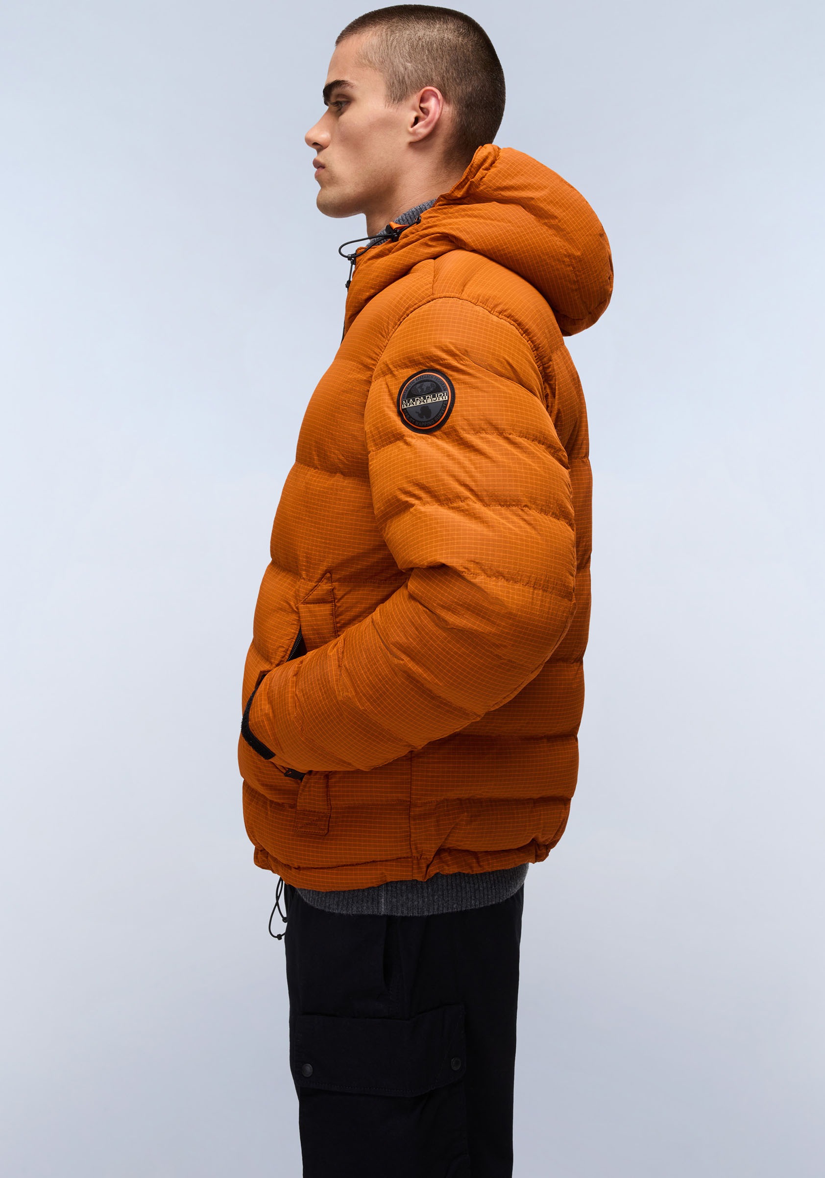 Napapijri Funktionsjacke »A-TEREZ«, mit Kapuze, Regular fit mit Kapuze mit Stehkragen