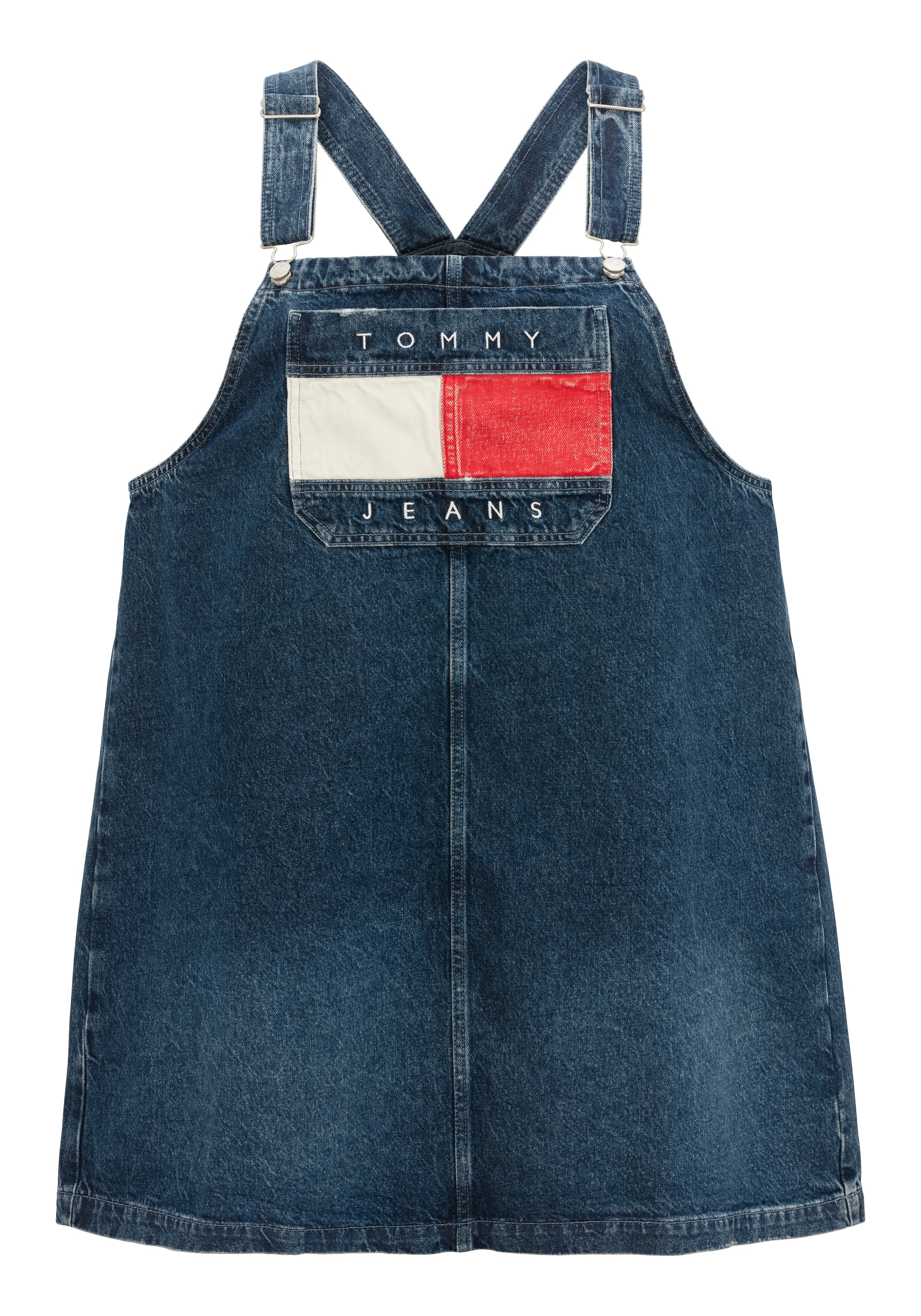 Tommy Jeans Curve Latzkleid »PINAFORE DRESS DH6031 EXT«, in Grossen Grössen