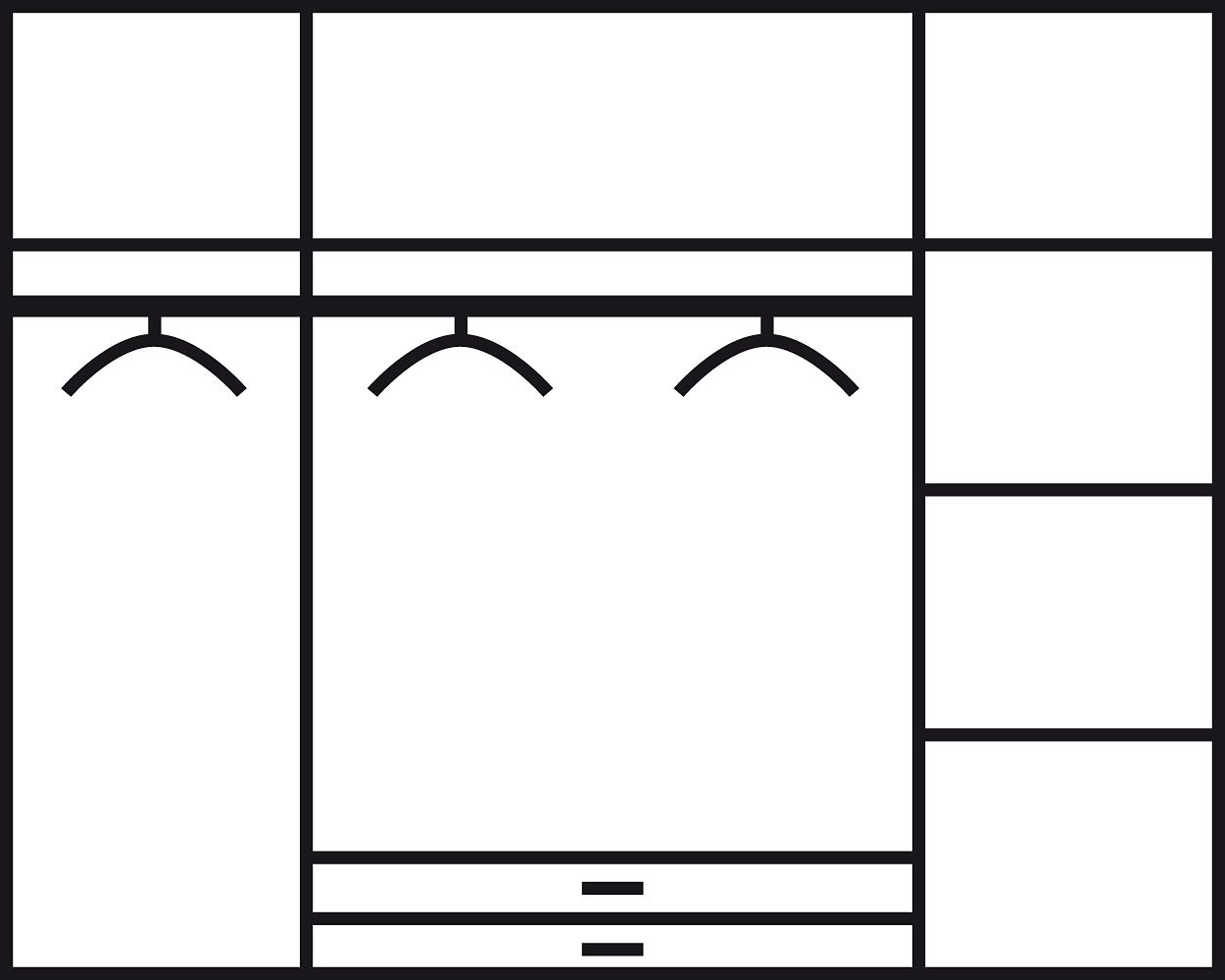 rauch Kleiderschrank »P4You«