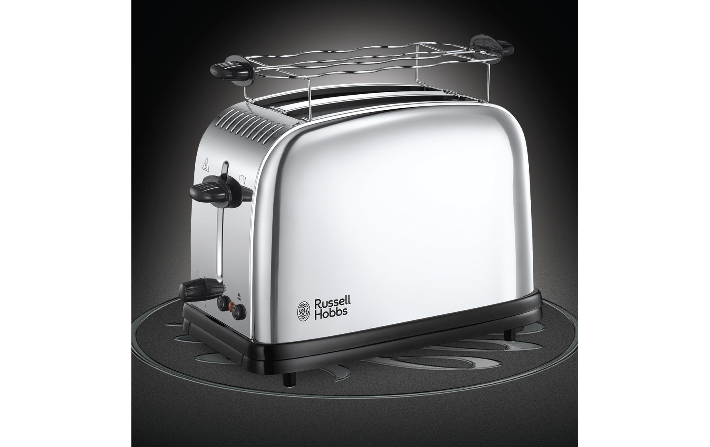 RUSSELL HOBBS Toaster »Victory 23310-56 Silberfarben«, 2 kurze Schlitze, für 2 Scheiben, 1670 W