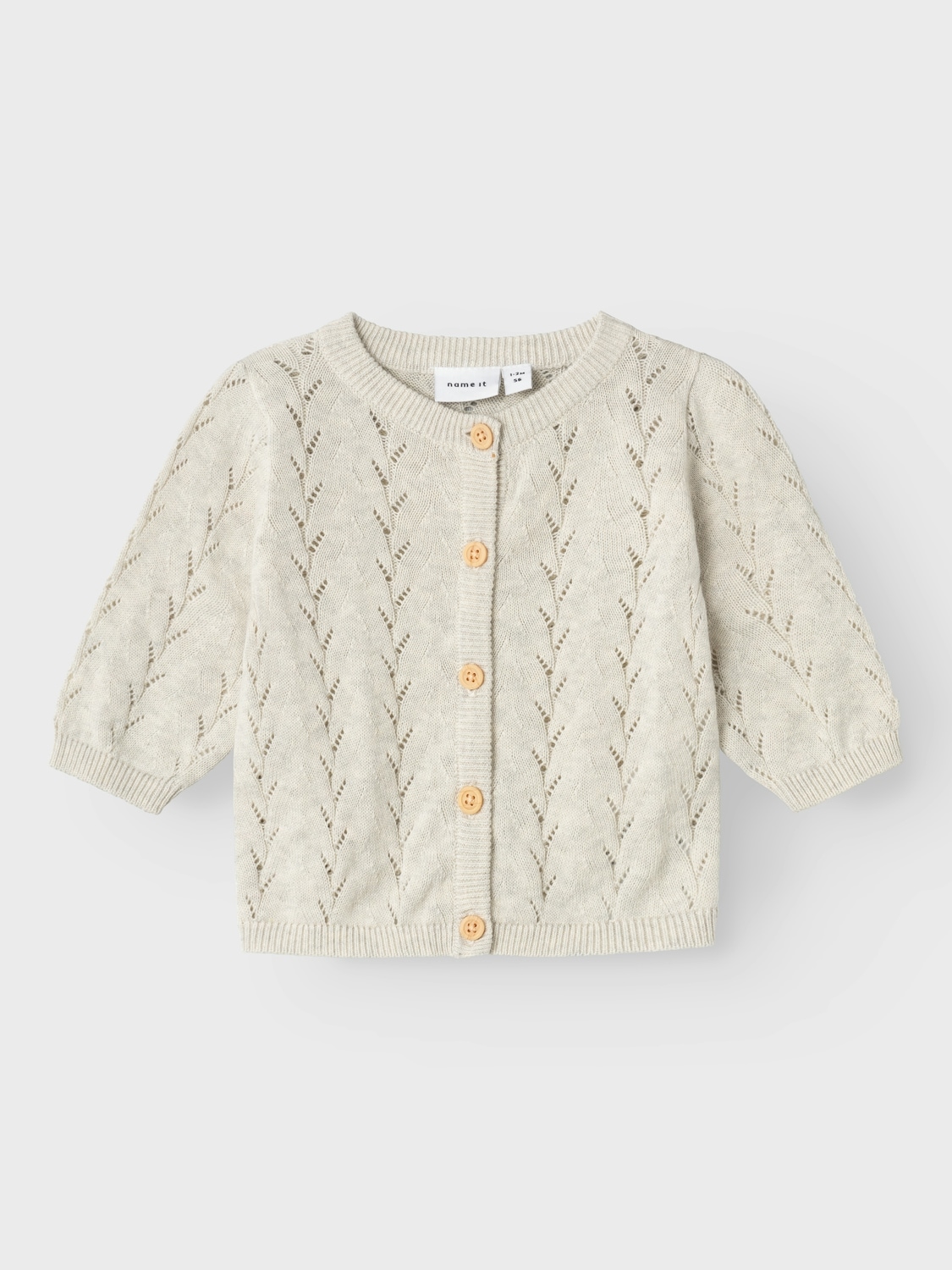 Name It Strickjacke »NMFBANNI LS KNIT CARD NOOS«