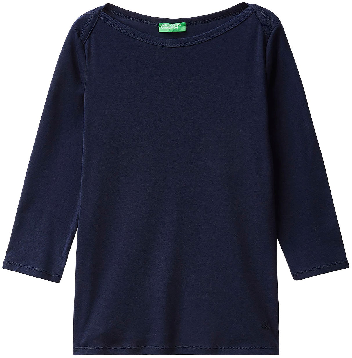 United Colors of Benetton 3/4-Arm-Shirt, Jelmoli-Versand Logo-Stickerei online toniger shoppen bei mit Schweiz