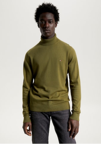 Rollkragenpullover »PIMA ORG CTN CASHMERE ROLL NECK«