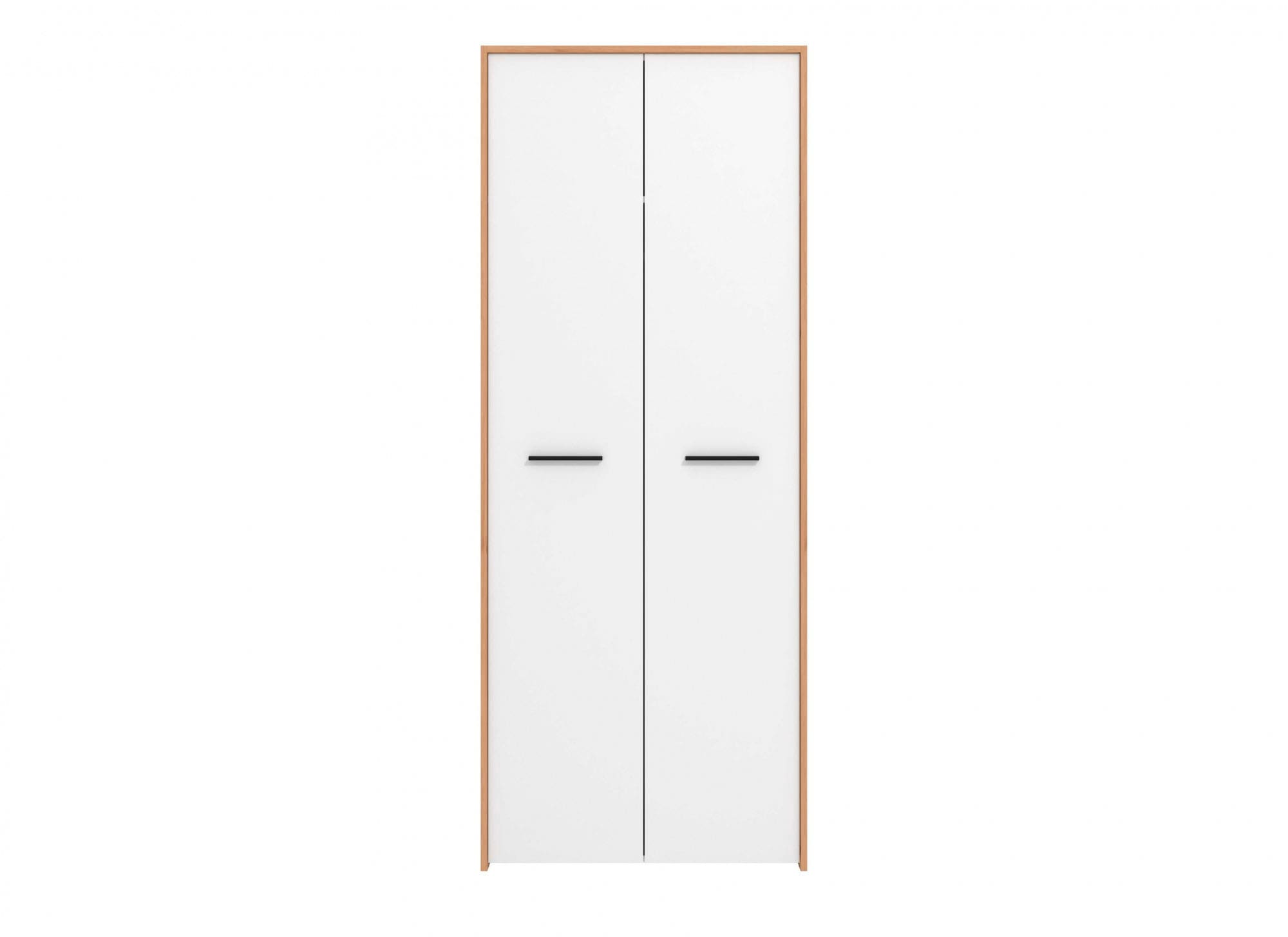 INOSIGN Kleiderschrank »Varadero, FSC®-zertifizierter Holzwerkstoff, Made in Europe«, 2-türig, 80,5/53/203,5cm, weiss-eichefarben