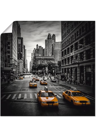 Artland Wandbild »New York City Verkehr 5th Avenue«, Amerika, (1 St.), in vielen... kaufen