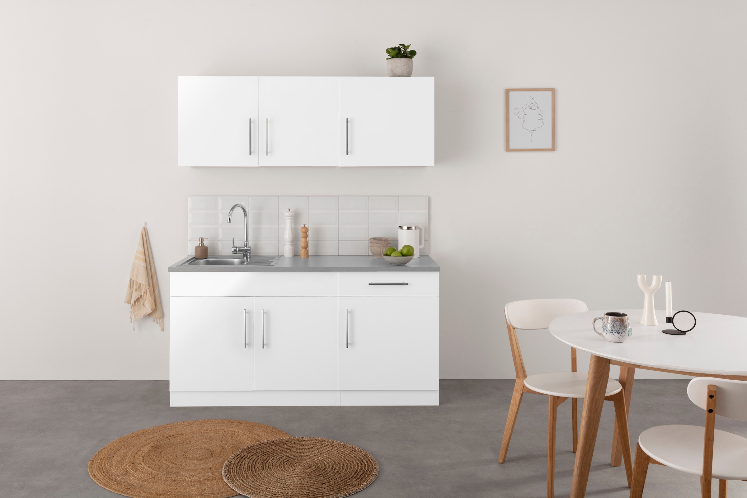 ❤ wiho Küchen Küche »Cali«, ohne E-Geräte, Breite 160 cm ordern im  Jelmoli-Online Shop