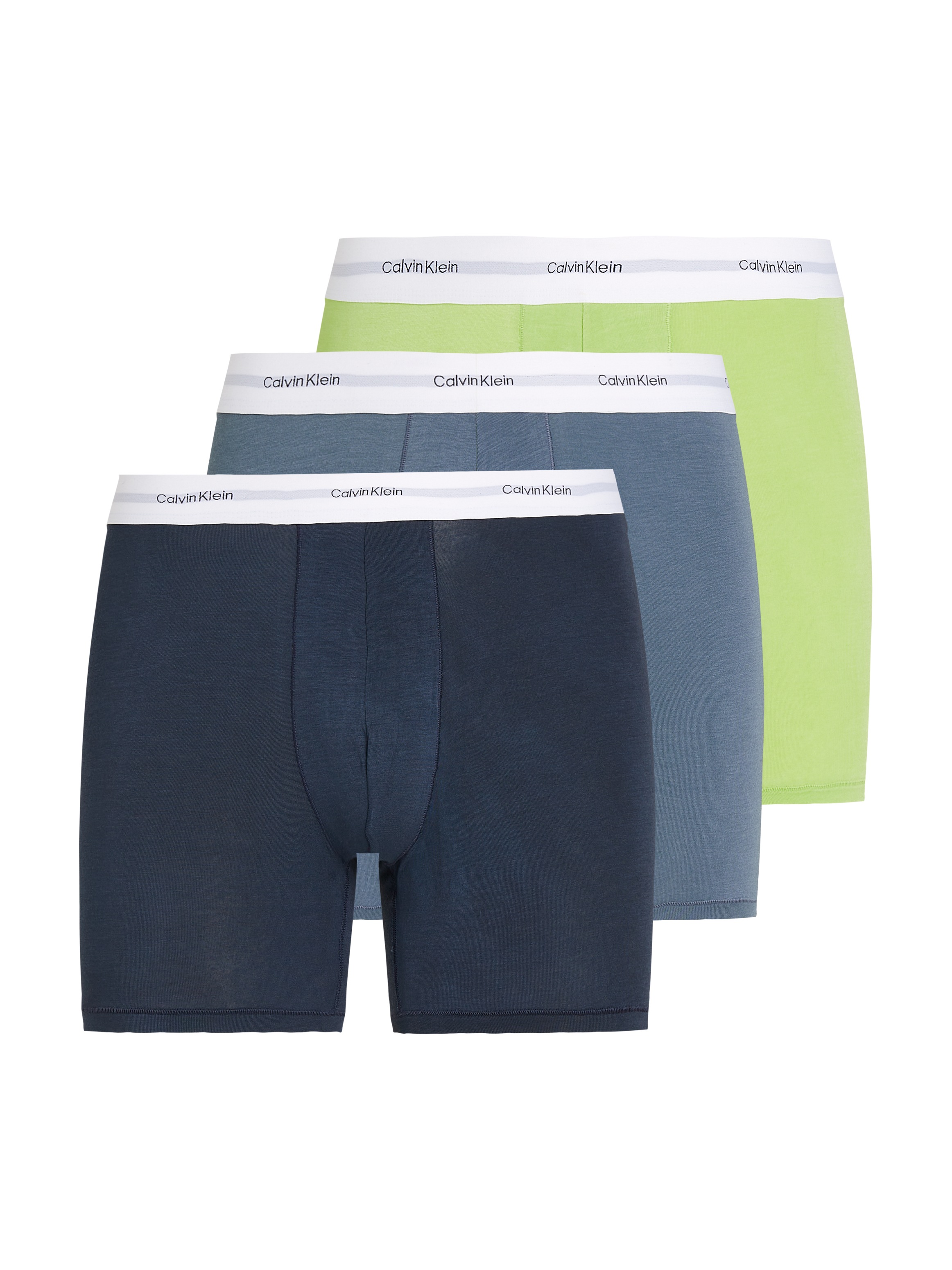 Calvin Klein Underwear Boxer »BOXER BRIEF 3PK« Packung, 3er-Pack, 3 Stk. mit Logobund
