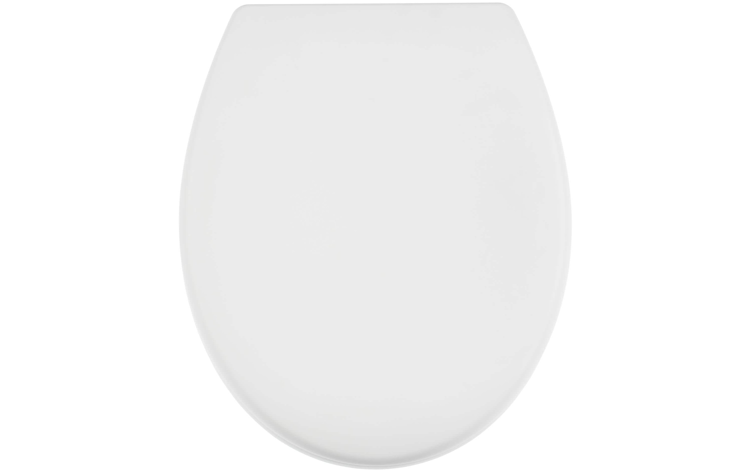 diaqua® WC-Sitz »Race mit Absenkautomatik, Weiss matt«